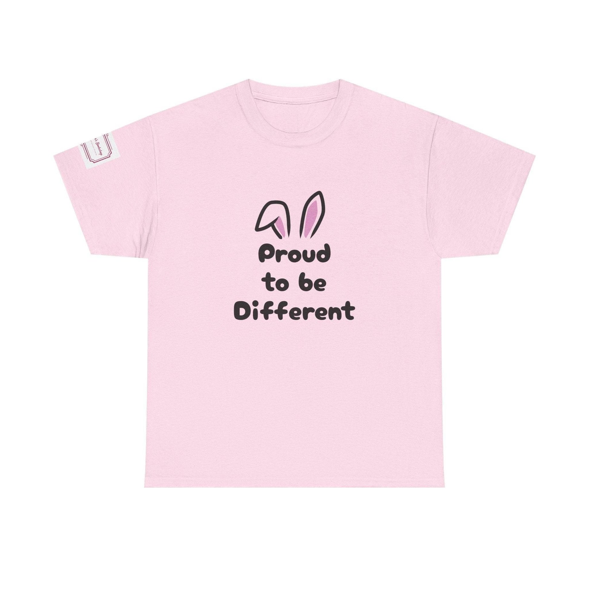 Proud to Be Different Unisex Heavy Cotton Tee – Celebrate Uniqueness - The Dreamer's Bookshop.