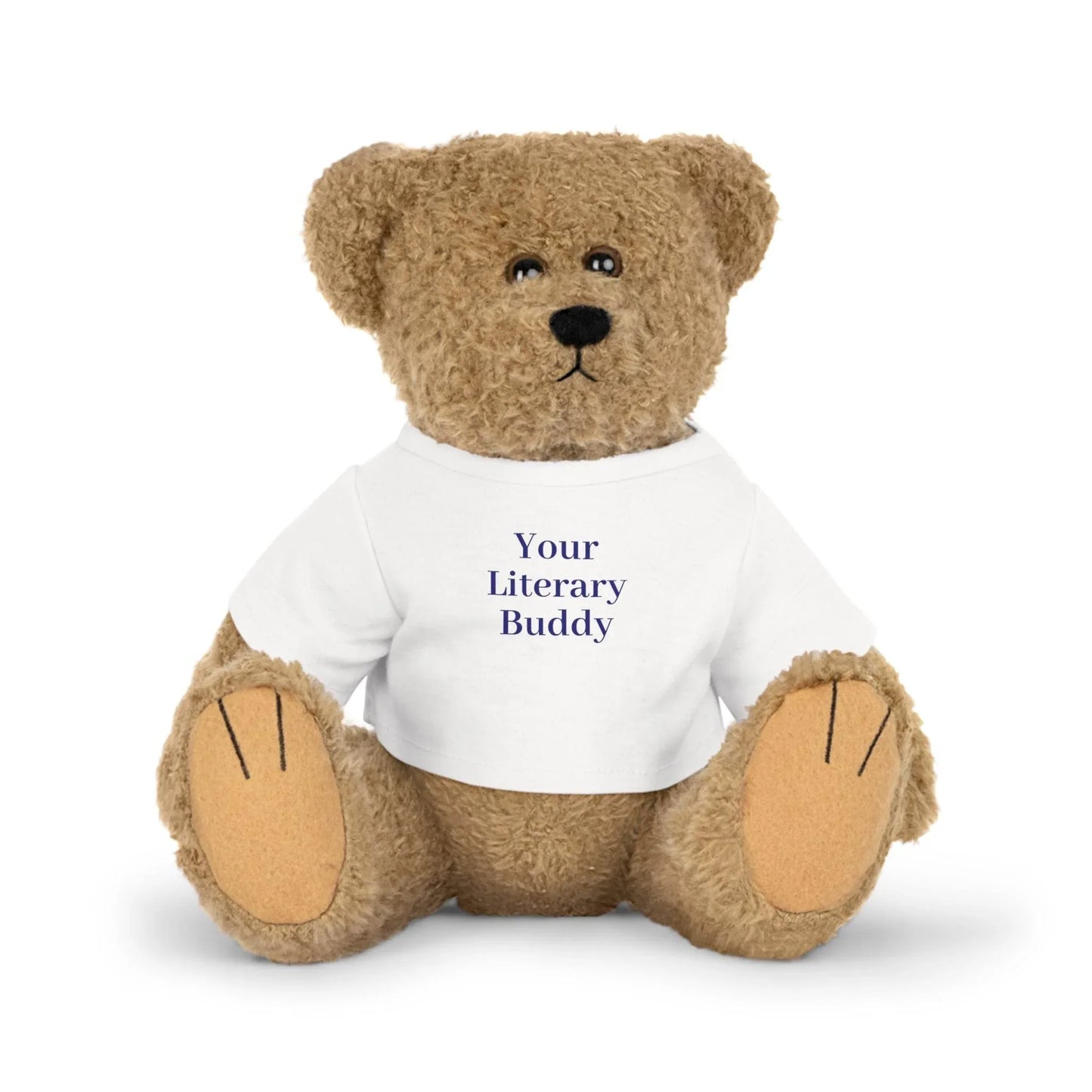 Cuddle Companion Plush Toy with Motivational T-Shirt - The Dreamer's Bookshop.