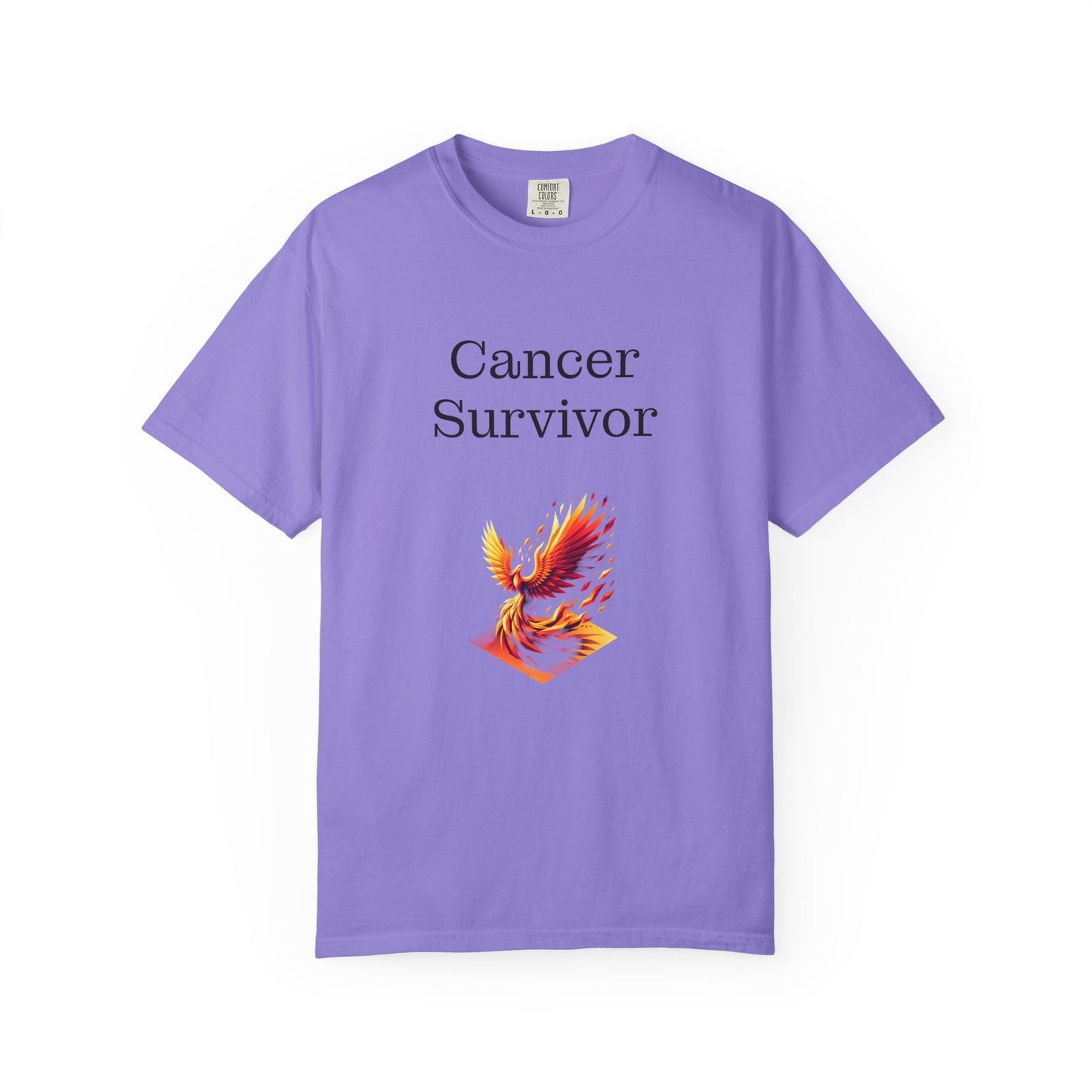 AU - Cancer Survivor Unisex Garment-Dyed T-Shirt - Empowering Supportive Apparel