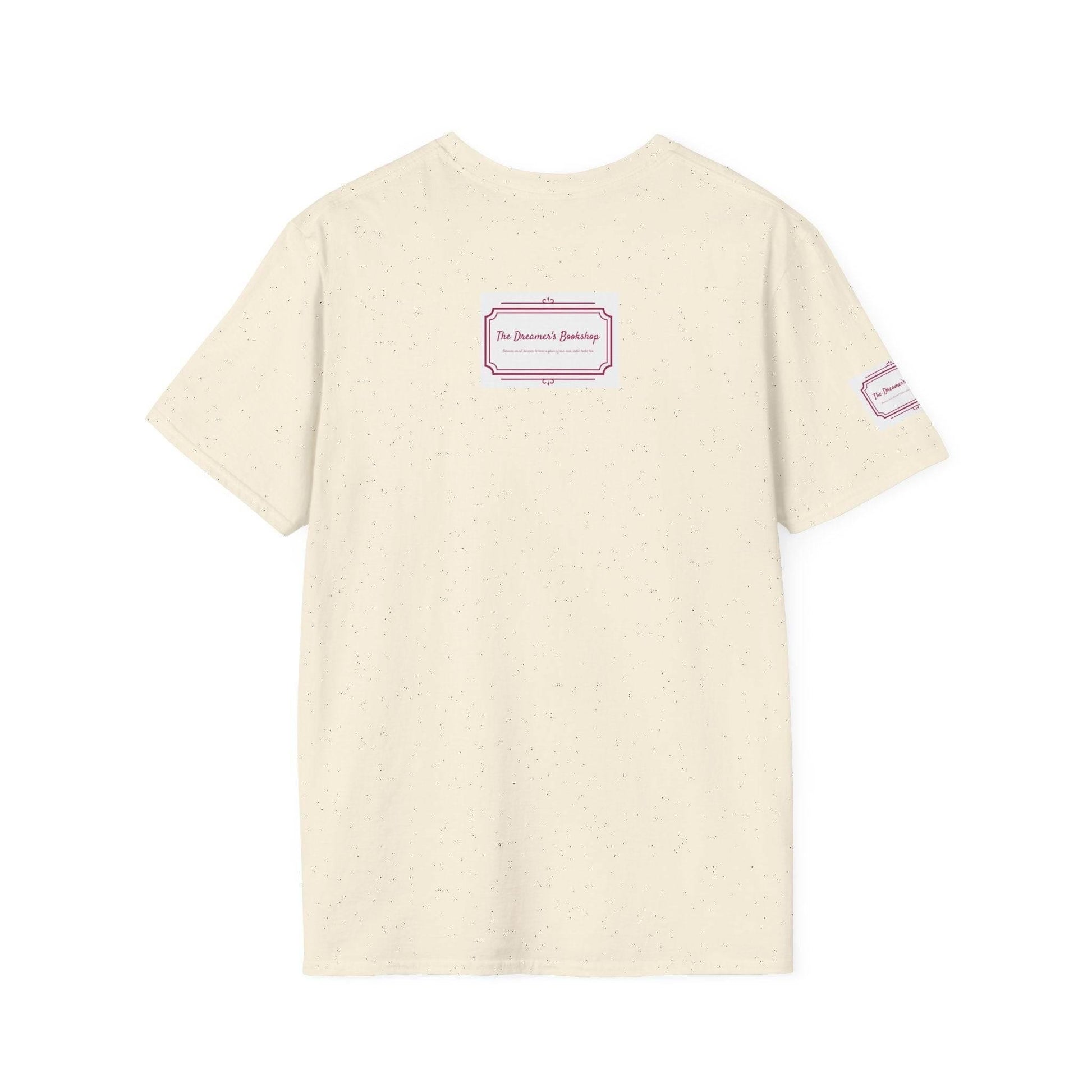 Inspirational Unisex Softstyle T-Shirt - 'Keep Breathing' Motivational Design - The Dreamer's Bookshop.