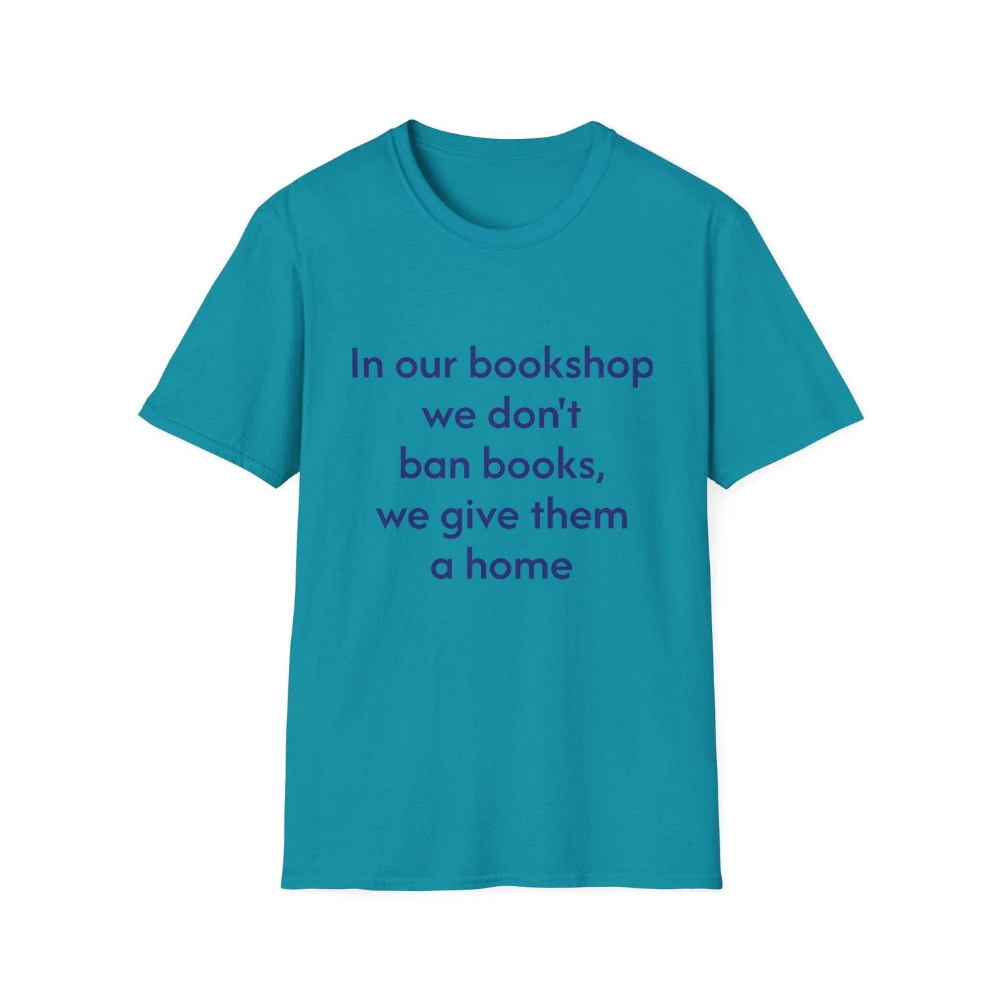 Unisex Softstyle T-Shirt - 'In our bookshop' - The Dreamer's Bookshop.