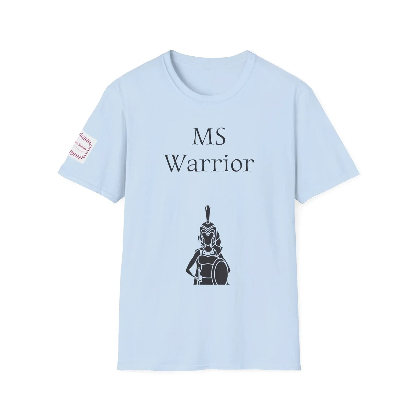 M.S. Warrior Unisex Softstyle T-Shirt - Empowering Graphic Tee for Women's Health Awareness - The Dreamer's Bookshop.