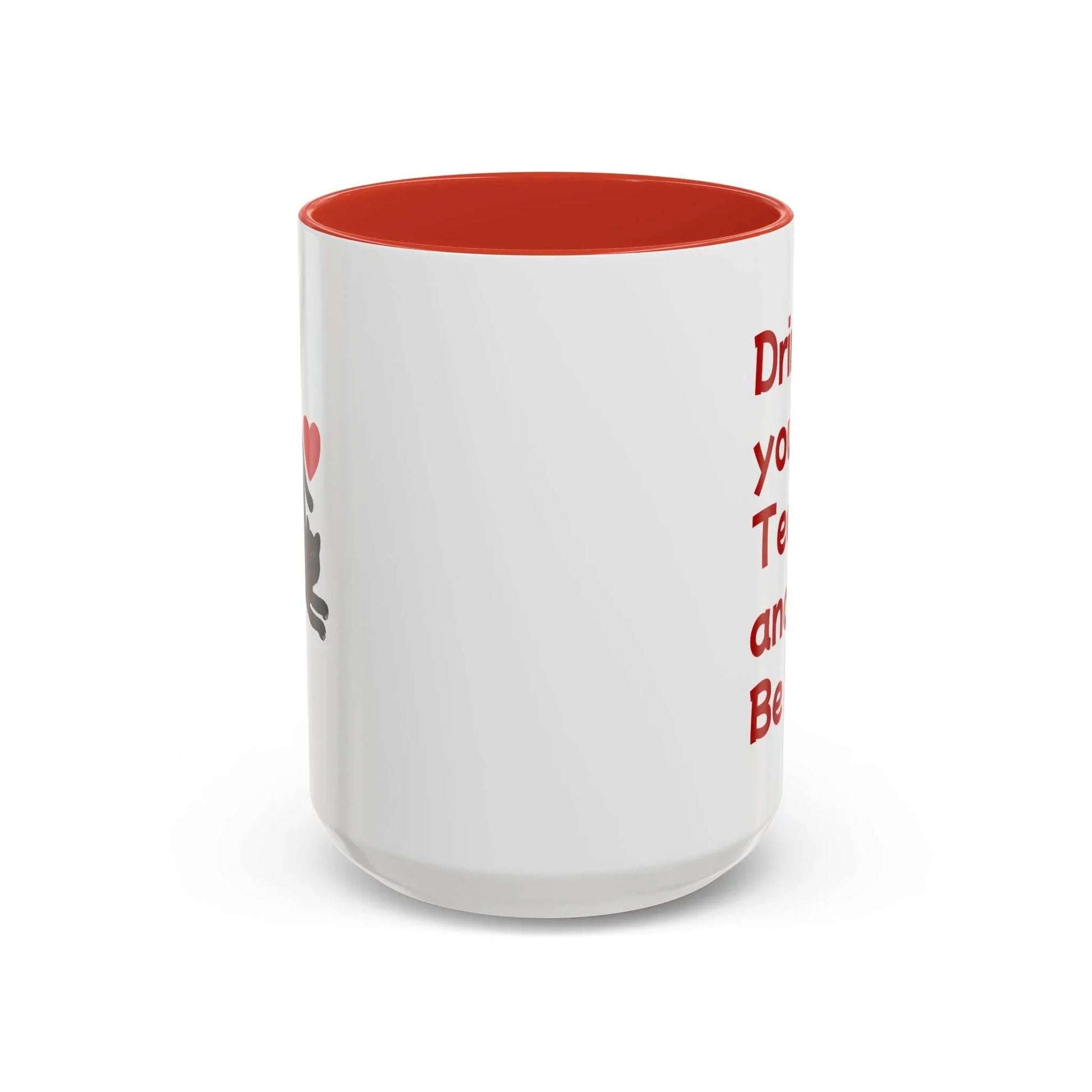 Cute Cat Love Tea Mug - 11 & 15oz Drink and be Nice - The Dreamer's Bookshop.