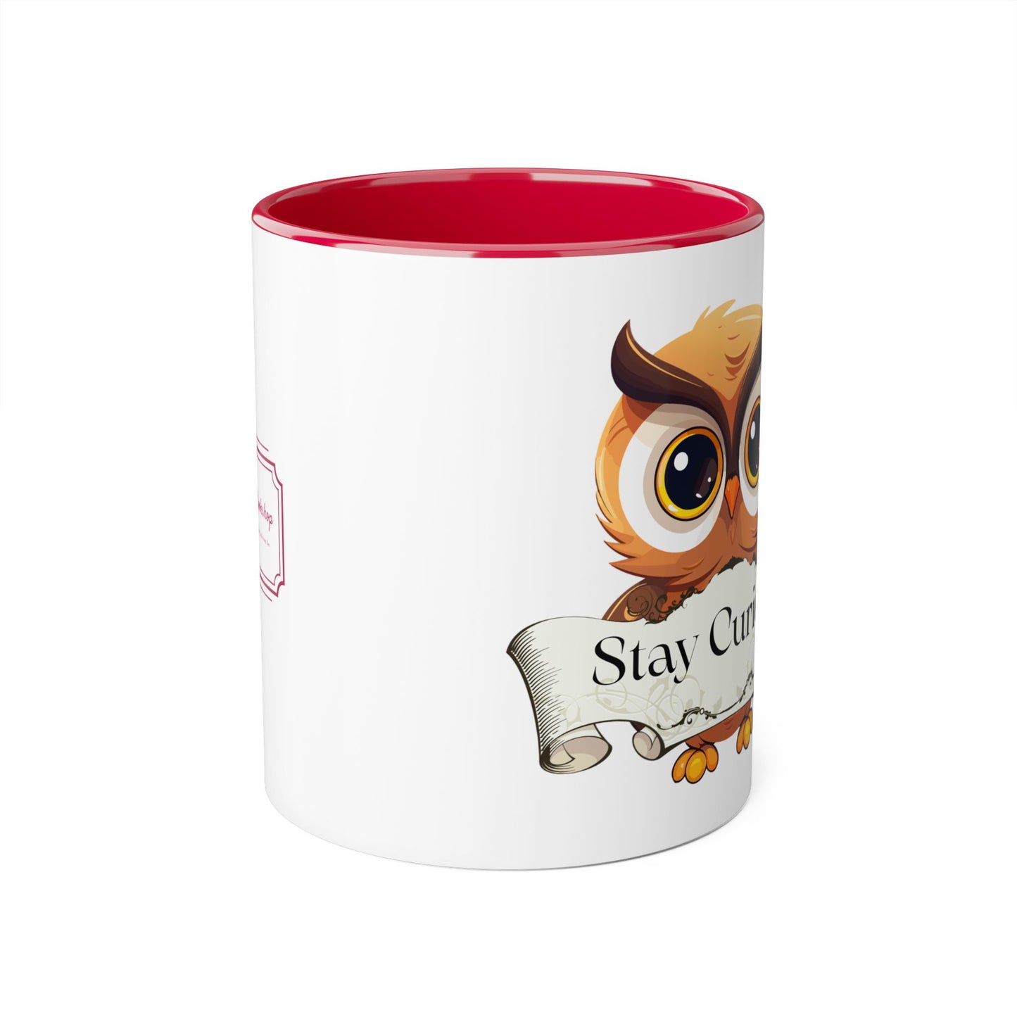 Stay Curious Mug - 11oz Coffee Cup for Book Lovers