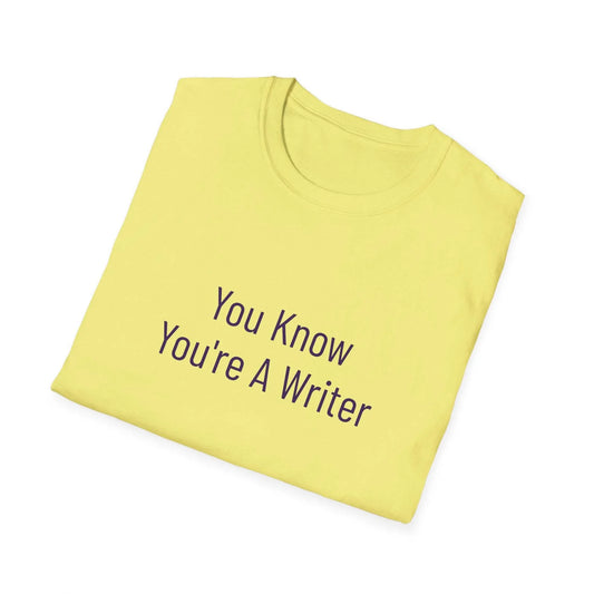 Unisex Softstyle T-Shirt - 'You Know' Philosophical - The Dreamer's Bookshop.