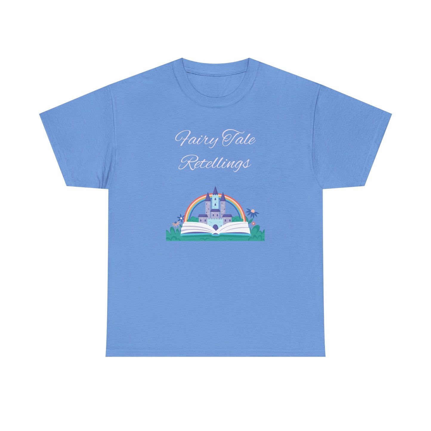 Fiction -  Graphic Tee - Unisex Heavy Cotton T-Shirt - Fairy Tale Retellings