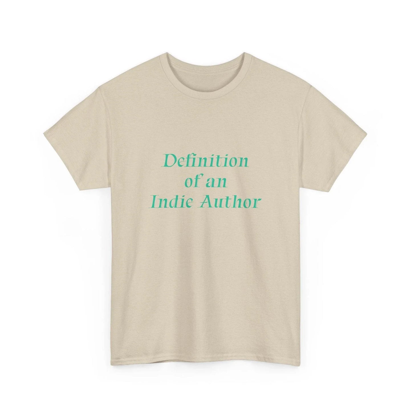 Indie Author - Unisex Heavy Cotton Tee - Creative Apparel - The Dreamer's Bookshop.