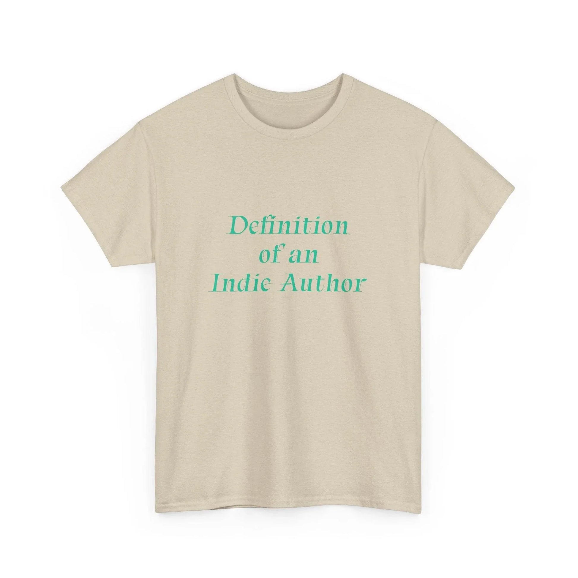 Indie Author - Unisex Heavy Cotton Tee - Creative Apparel - The Dreamer's Bookshop.