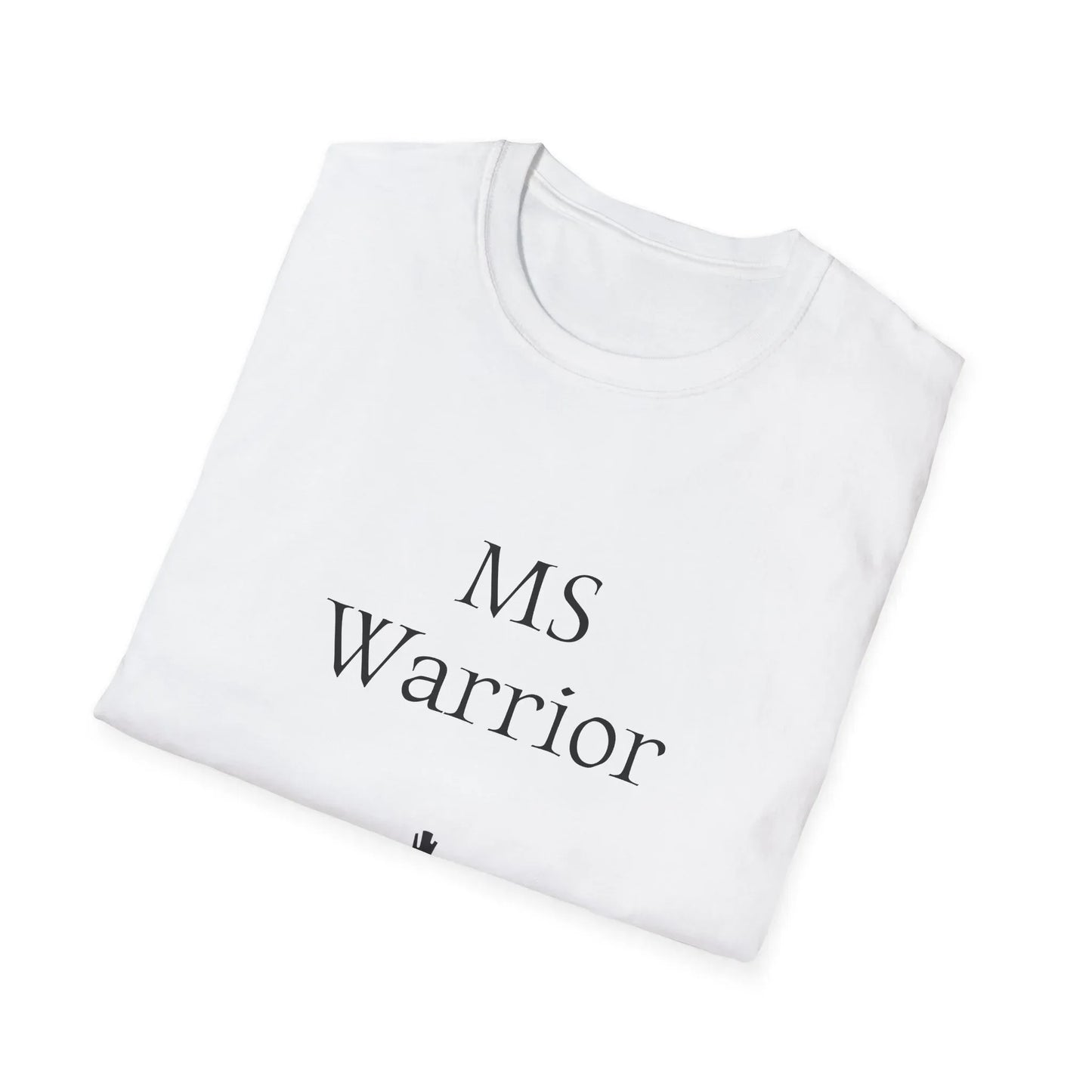 M.S. Warrior Unisex Softstyle T-Shirt - Empower Your Battle - The Dreamer's Bookshop.