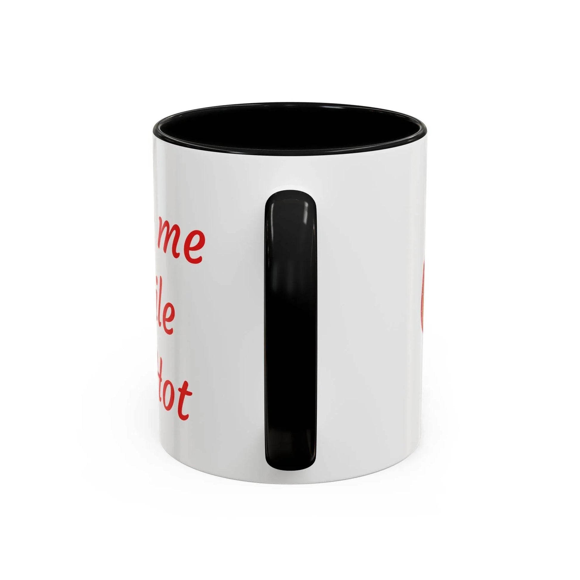 Taste Me While I'm Hot Coffee Mug - 11oz & 15oz Black Accent - The Dreamer's Bookshop.