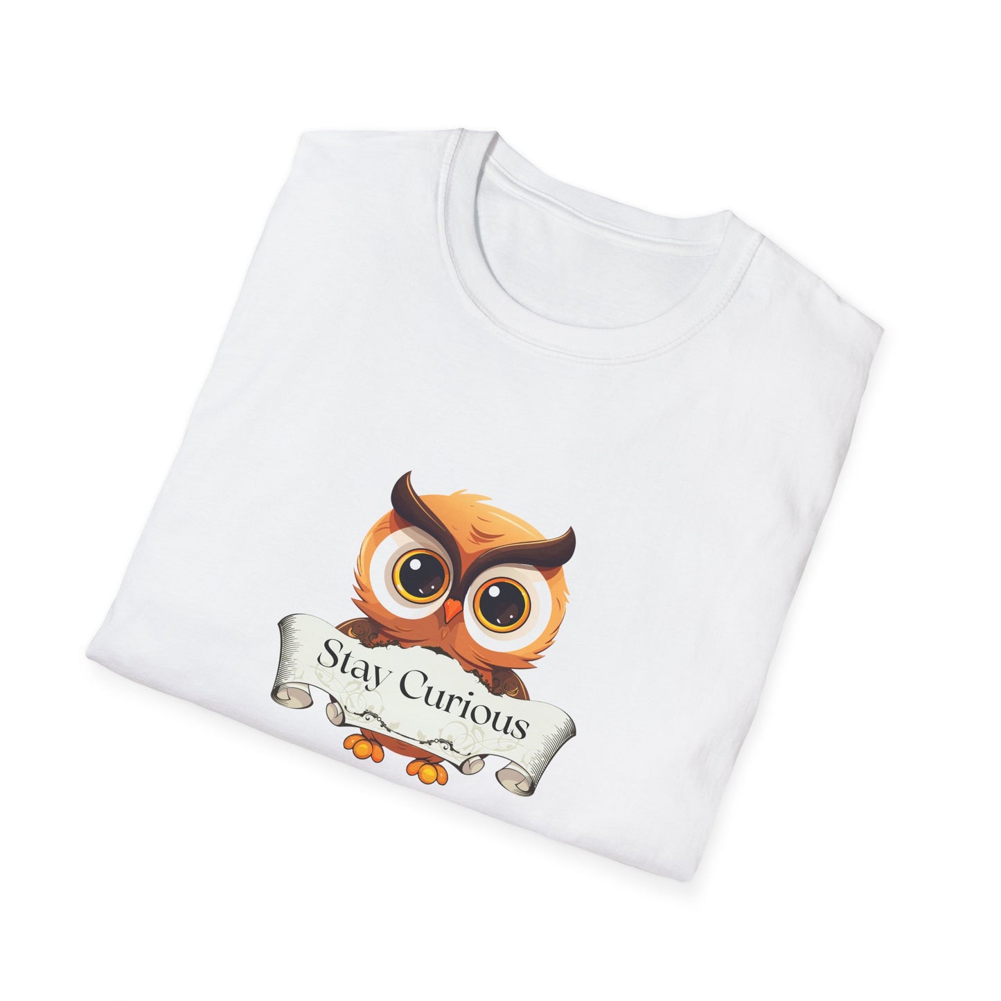 Inspirational Unisex Softstyle T-Shirt - Stay Curious