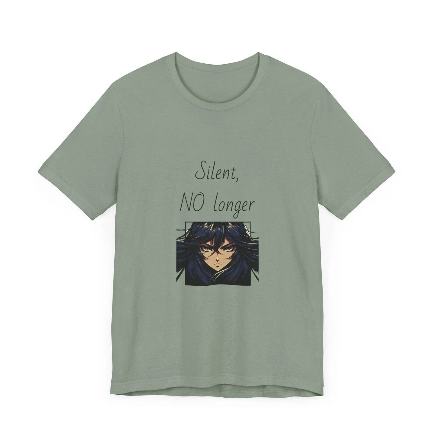 Fierce Survivor Unisex Short Sleeve Tee - Silent, NO longer - The Dreamer's Bookshop.