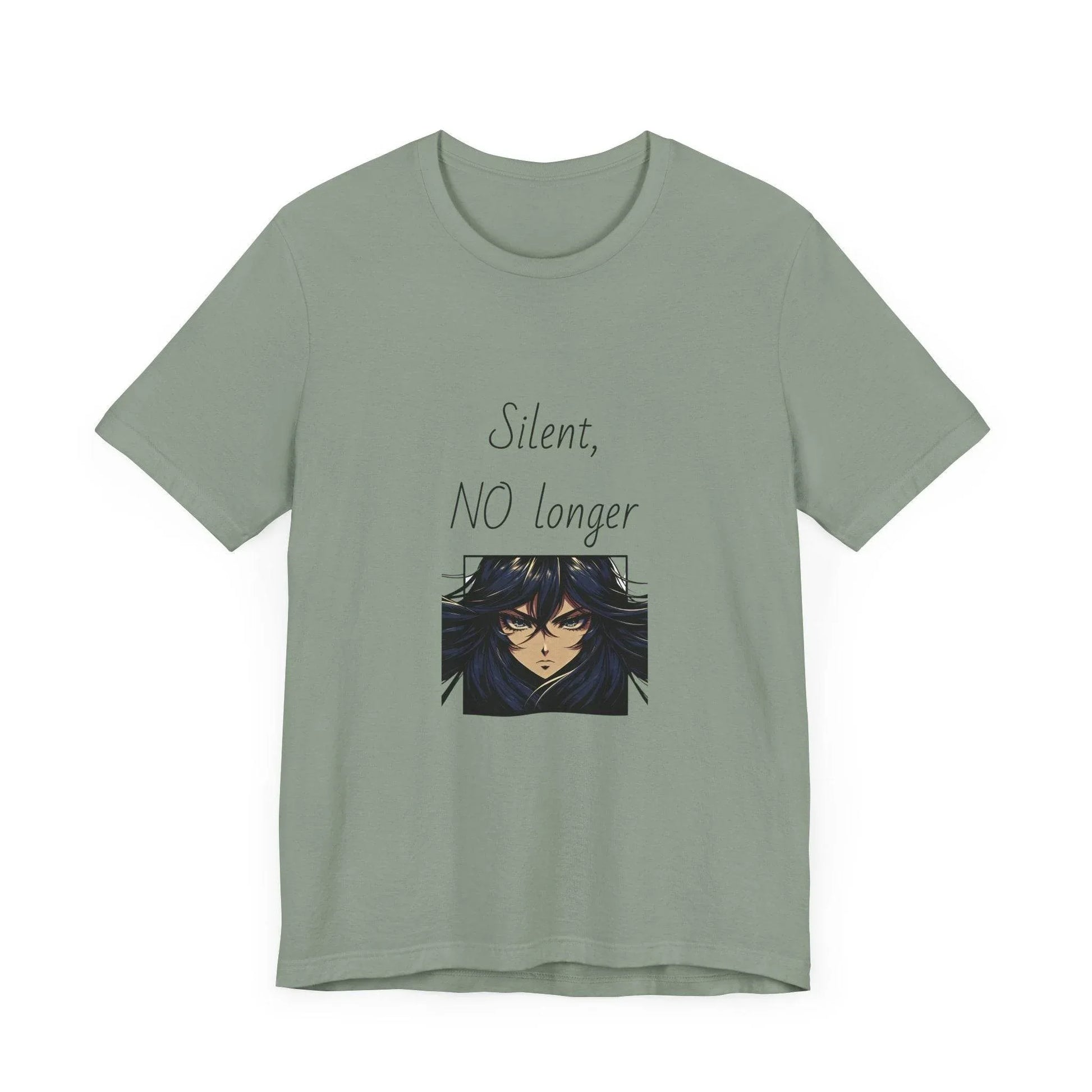 Fierce Survivor Unisex Short Sleeve Tee - Silent, NO longer - The Dreamer's Bookshop.