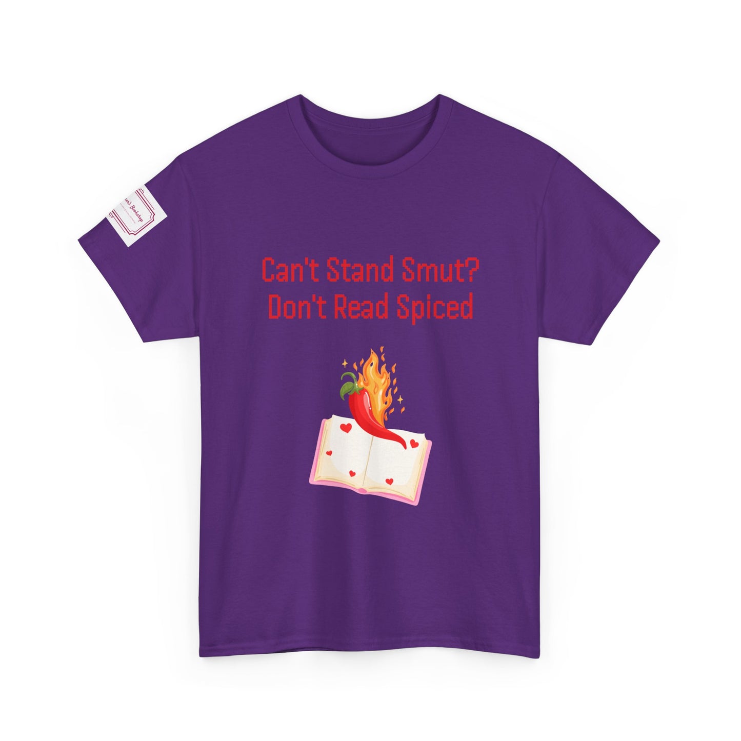 Can't Stand Smut? - Unisex Heavy Cotton Tee - Spiced Books