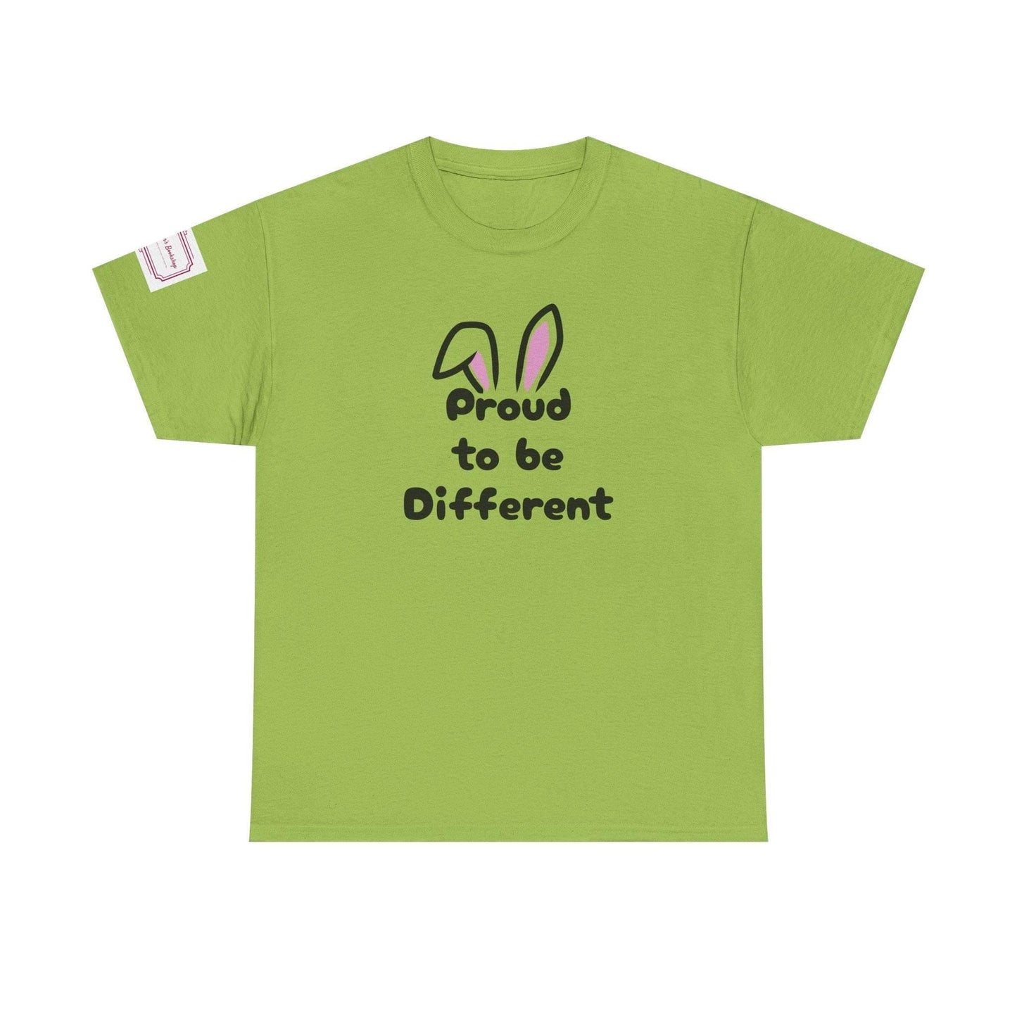 Proud to be Different Unisex Heavy Cotton Tee - Celebrate Individuality - The Dreamer's Bookshop.