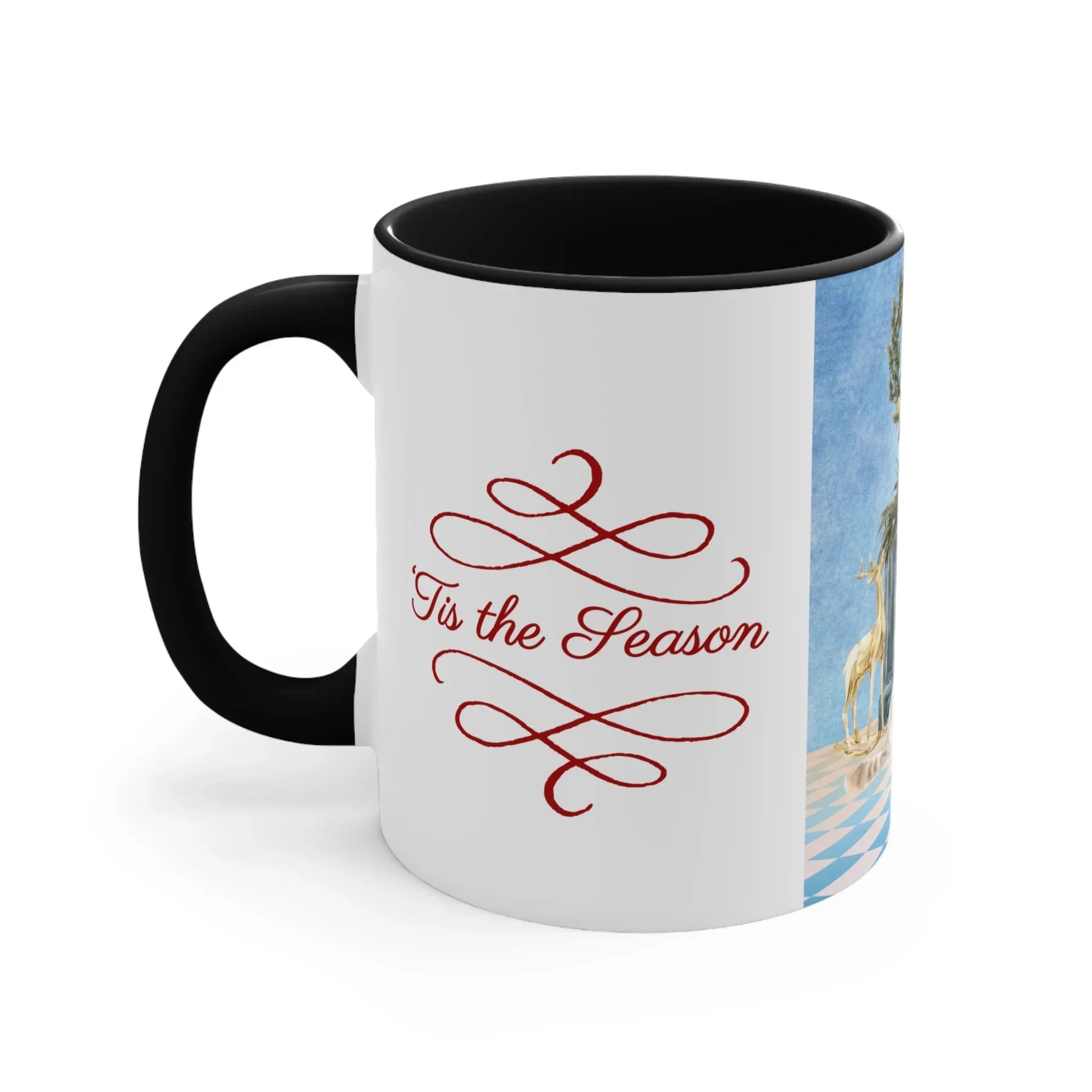 Christmas Tree Decoration Coffee Mug - 11oz tis the Season - The Dreamer's Bookshop.