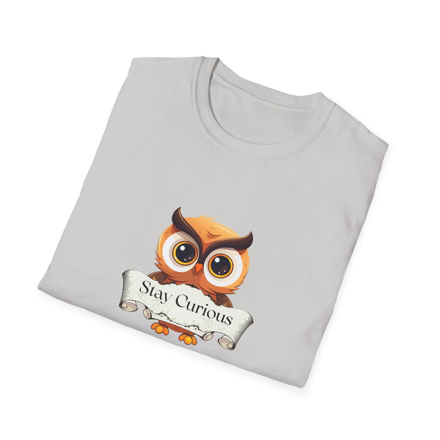 Inspirational Unisex Softstyle T-Shirt - Stay Curious