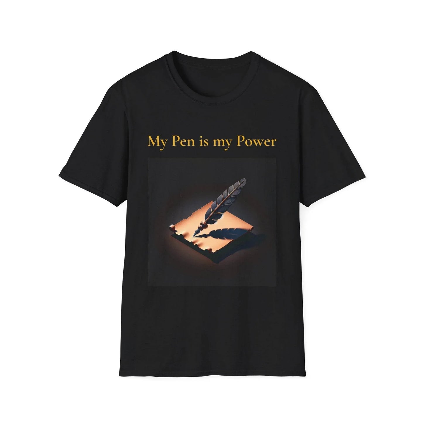 Unisex Softstyle T-Shirt - 'My Pen' - The Dreamer's Bookshop.