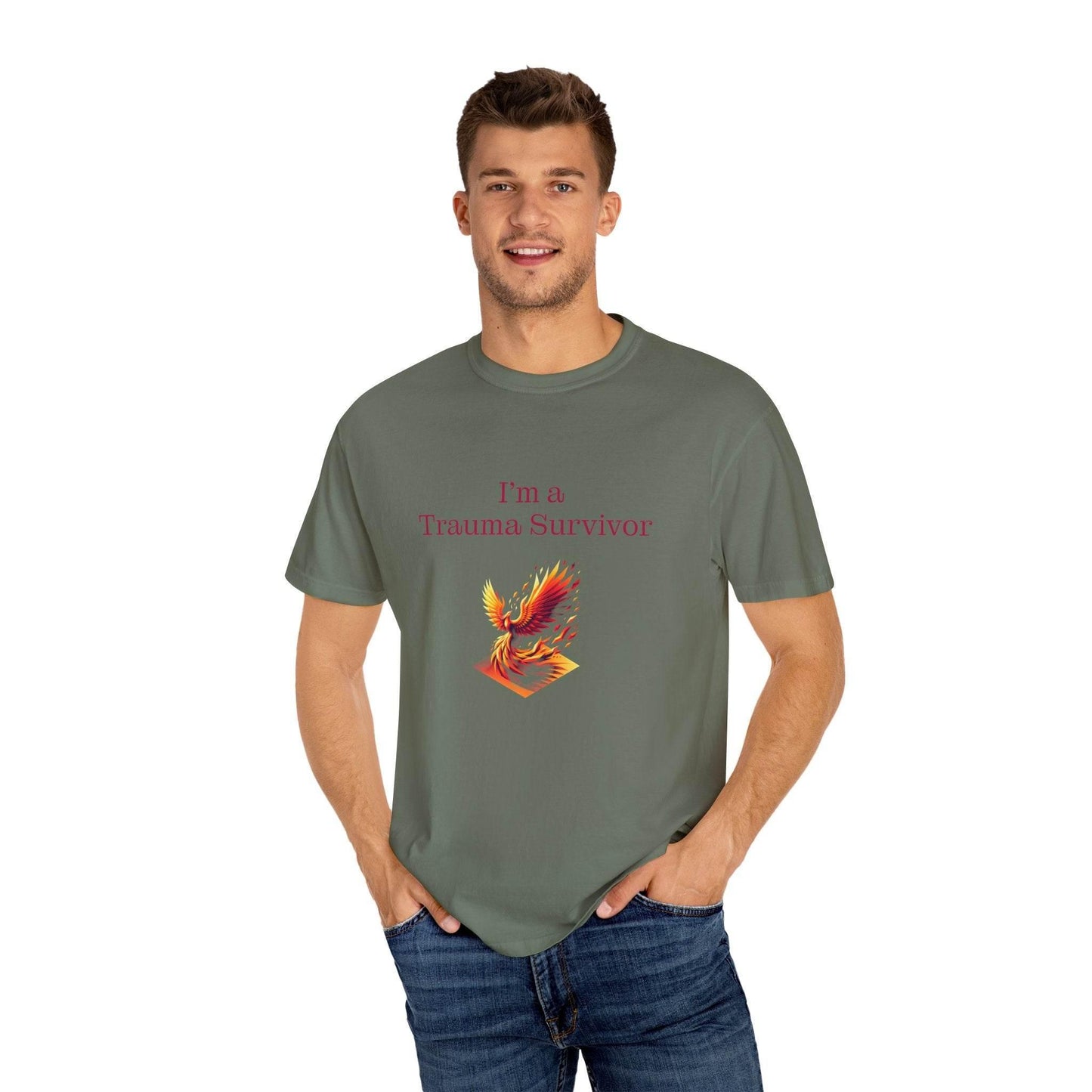 Trauma Survivor Unisex T-Shirt - Empowering Tee for Healthcare Awareness - The Dreamer's Bookshop.