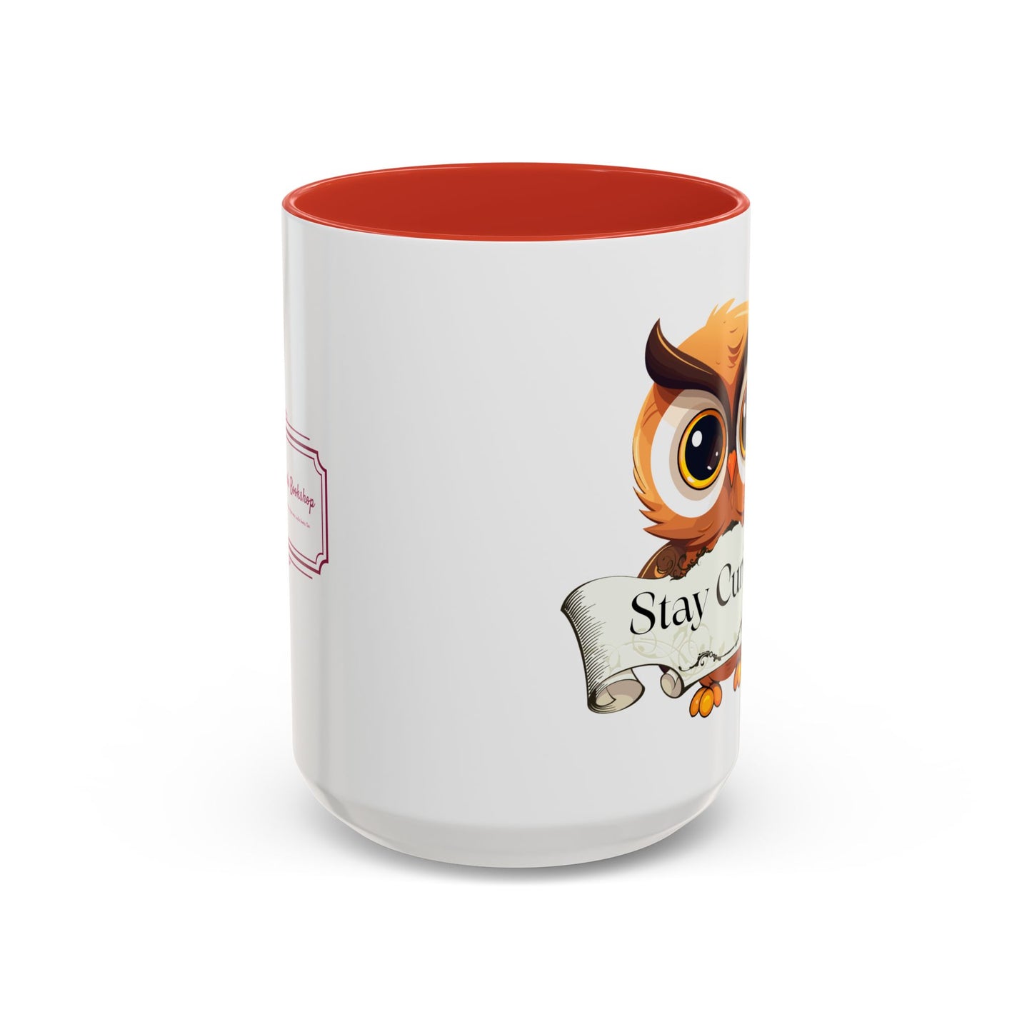 Dreamer's Bookshop "Stay Curious" Coffee Mug - Perfect Gift for Book Lovers