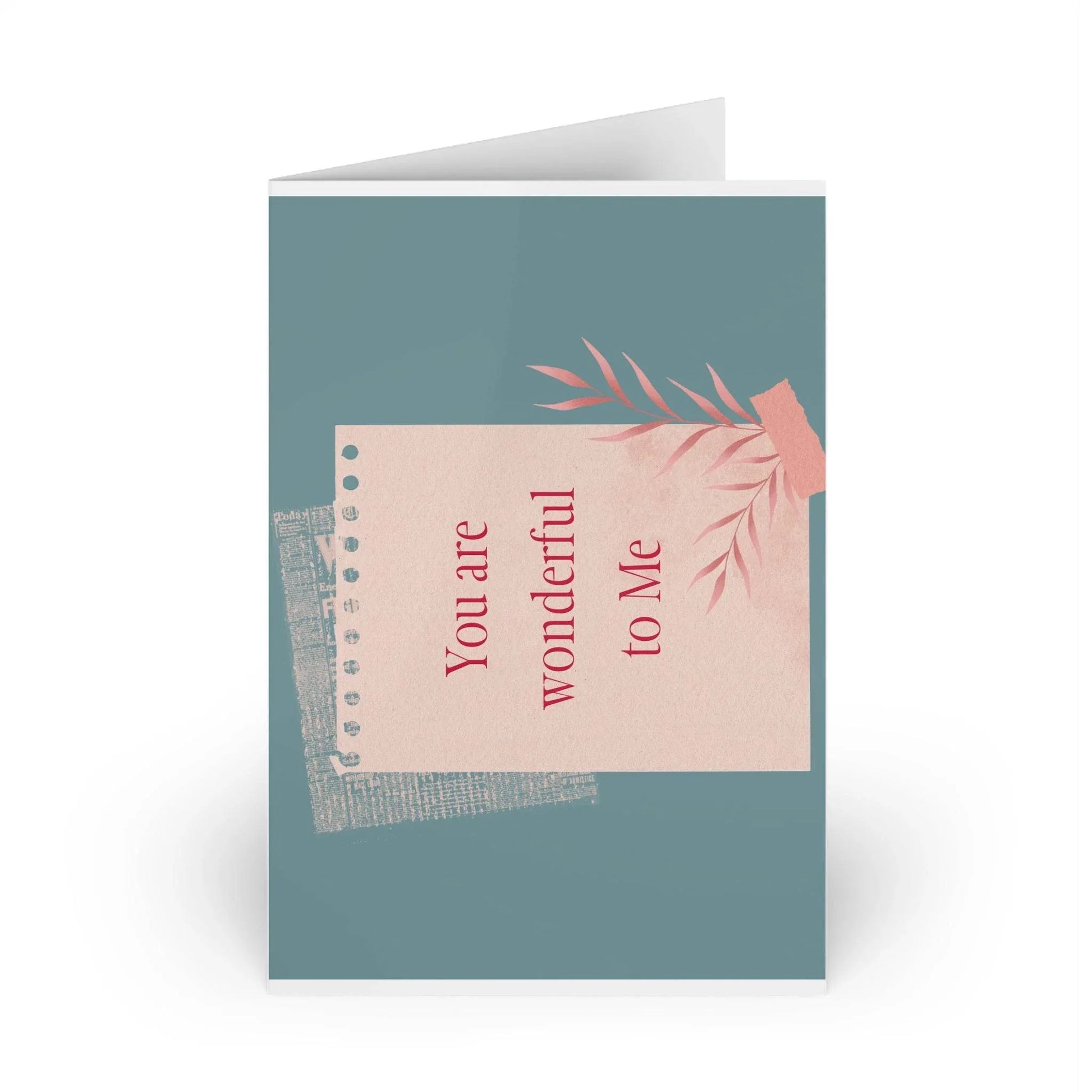 The Dreamer's Bookshop Appreciation "You are Wonderful" Print Card - The Dreamer's Bookshop.