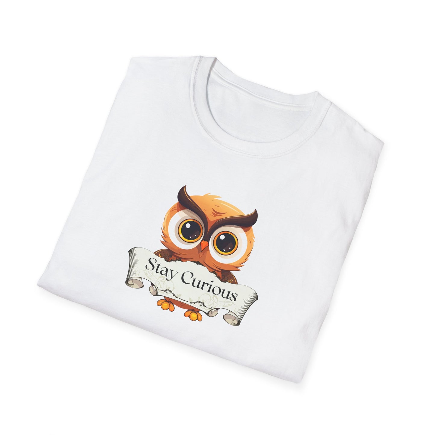 Unisex T-Shirt - "Stay Curious" for Book Lovers