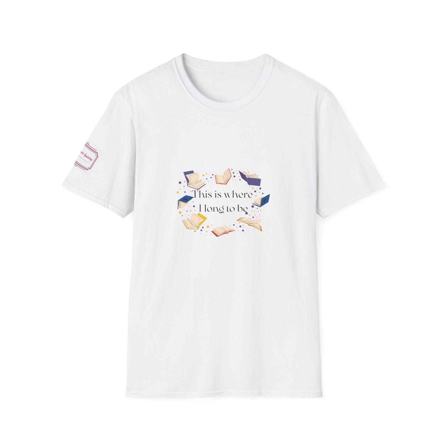 Inspirational Unisex Softstyle T-Shirt - Where I Long to Be
