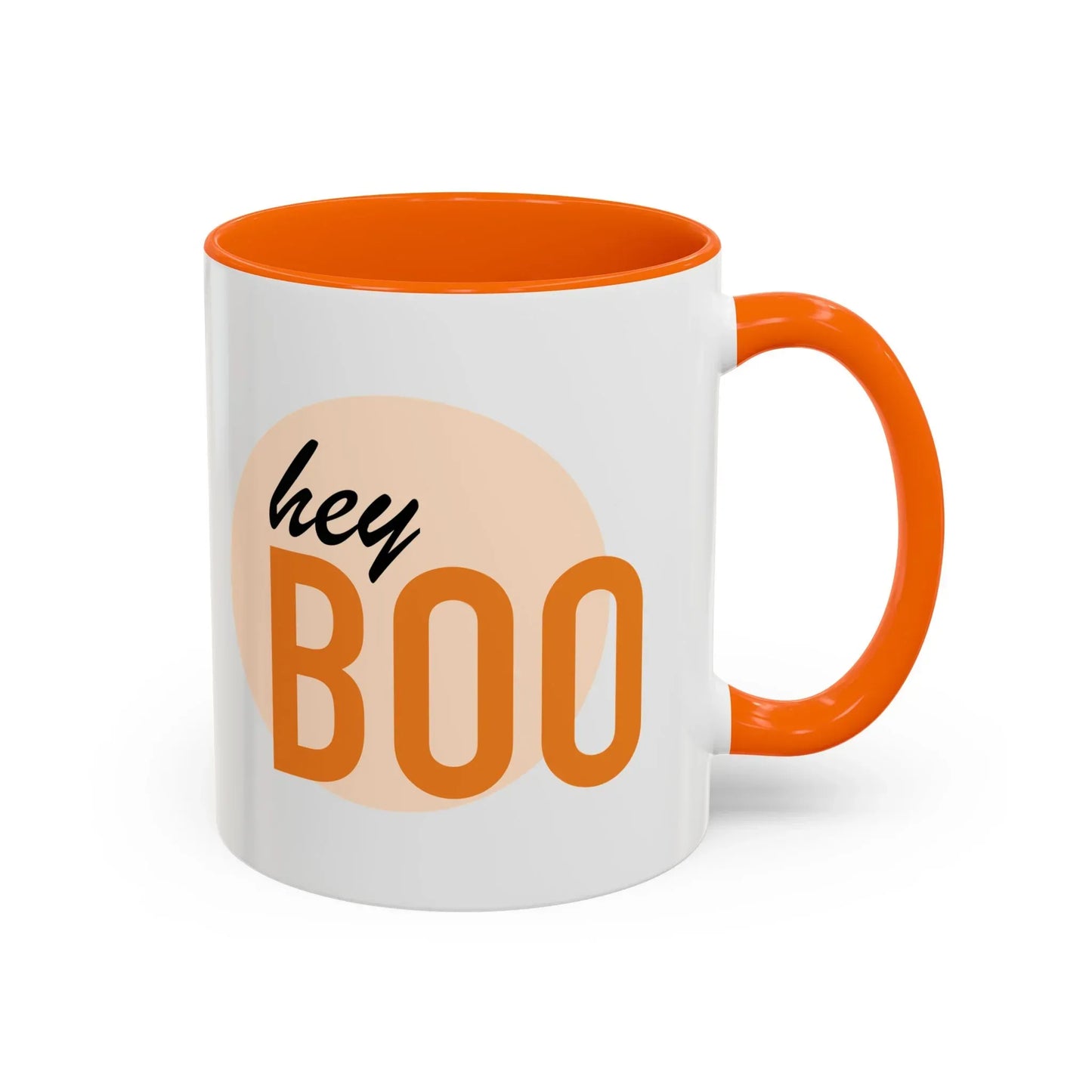 Hey Boo Spooky Coffee Mug - 11oz & 15oz Halloween - The Dreamer's Bookshop.