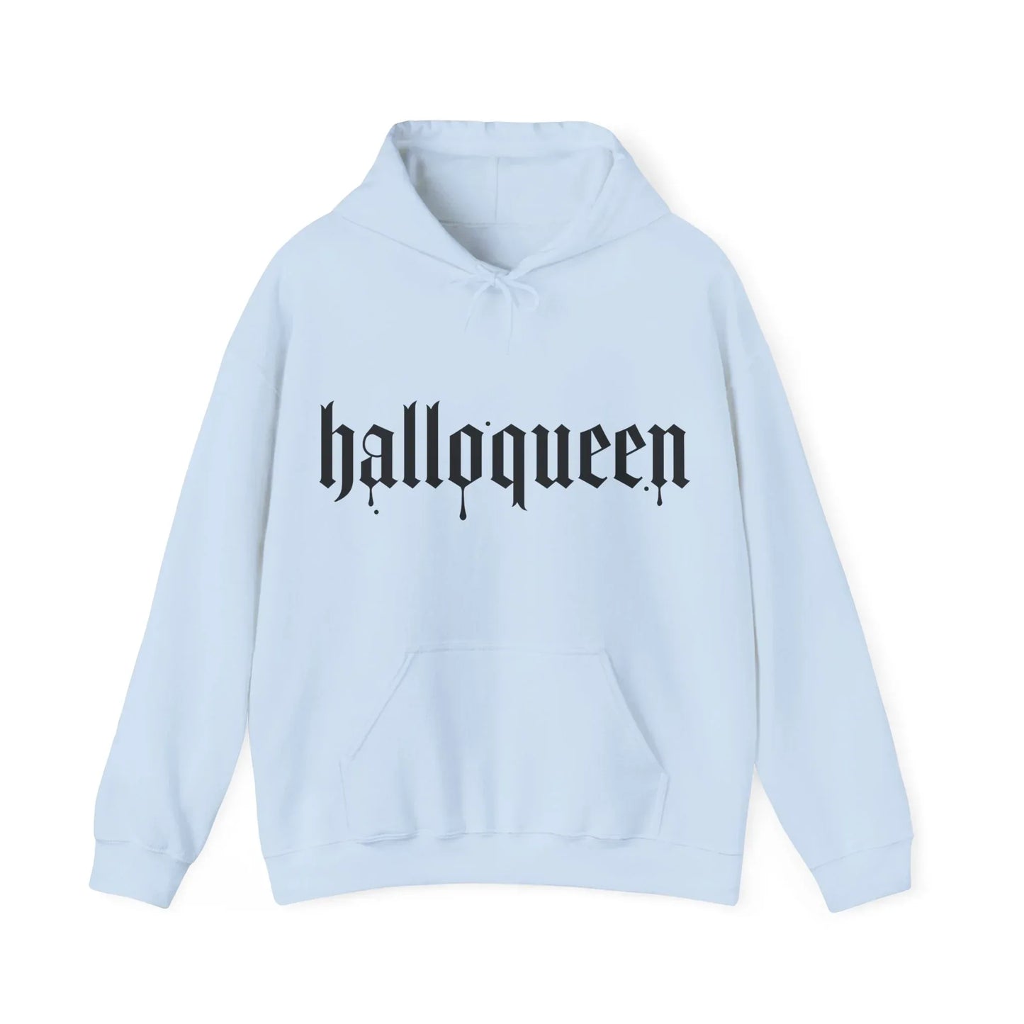 Halloqueen Spooky Hoodie - Cozy Unisex Sweatshirt for Book Lovers - The Dreamer's Bookshop.