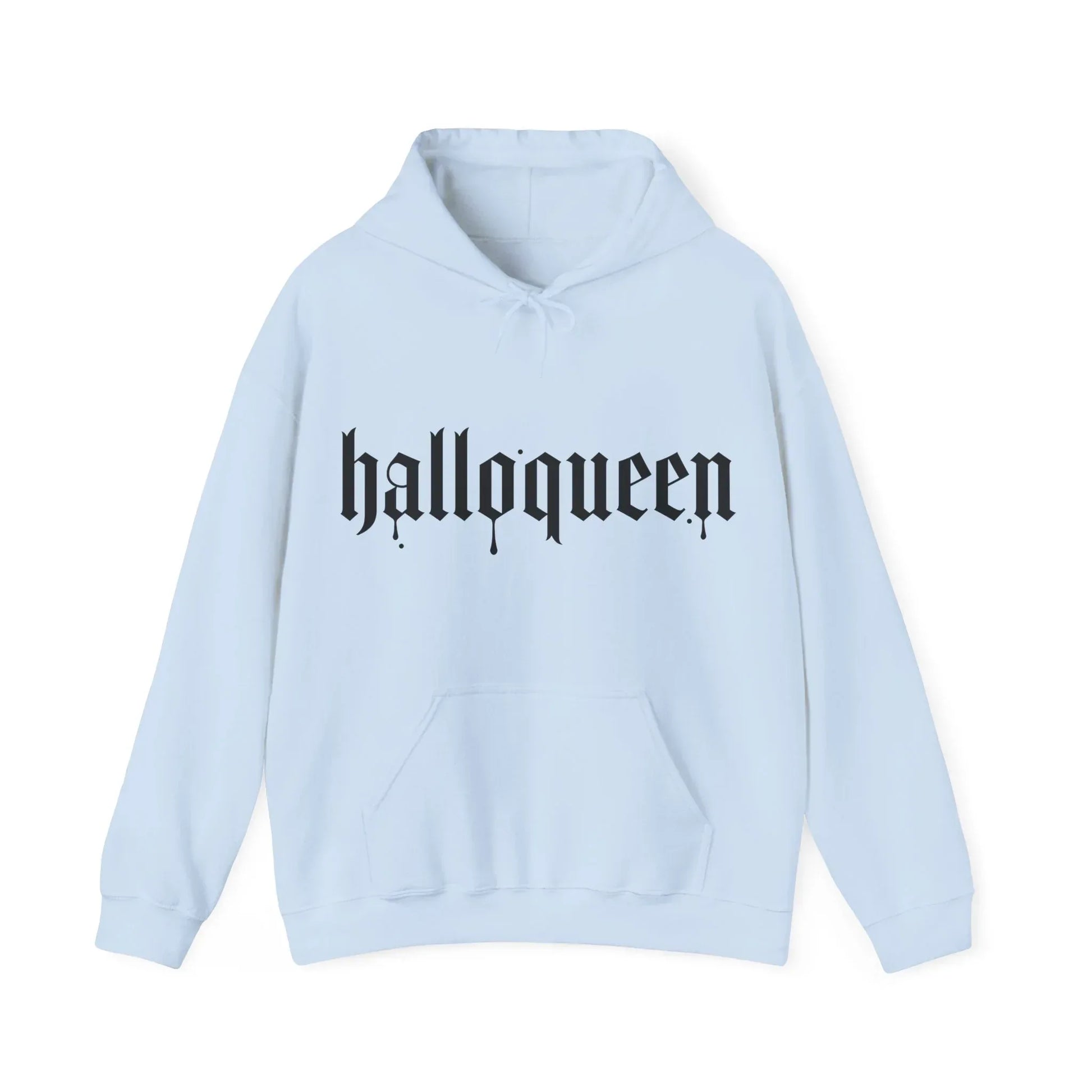 Halloqueen Spooky Hoodie - Cozy Unisex Sweatshirt for Book Lovers - The Dreamer's Bookshop.