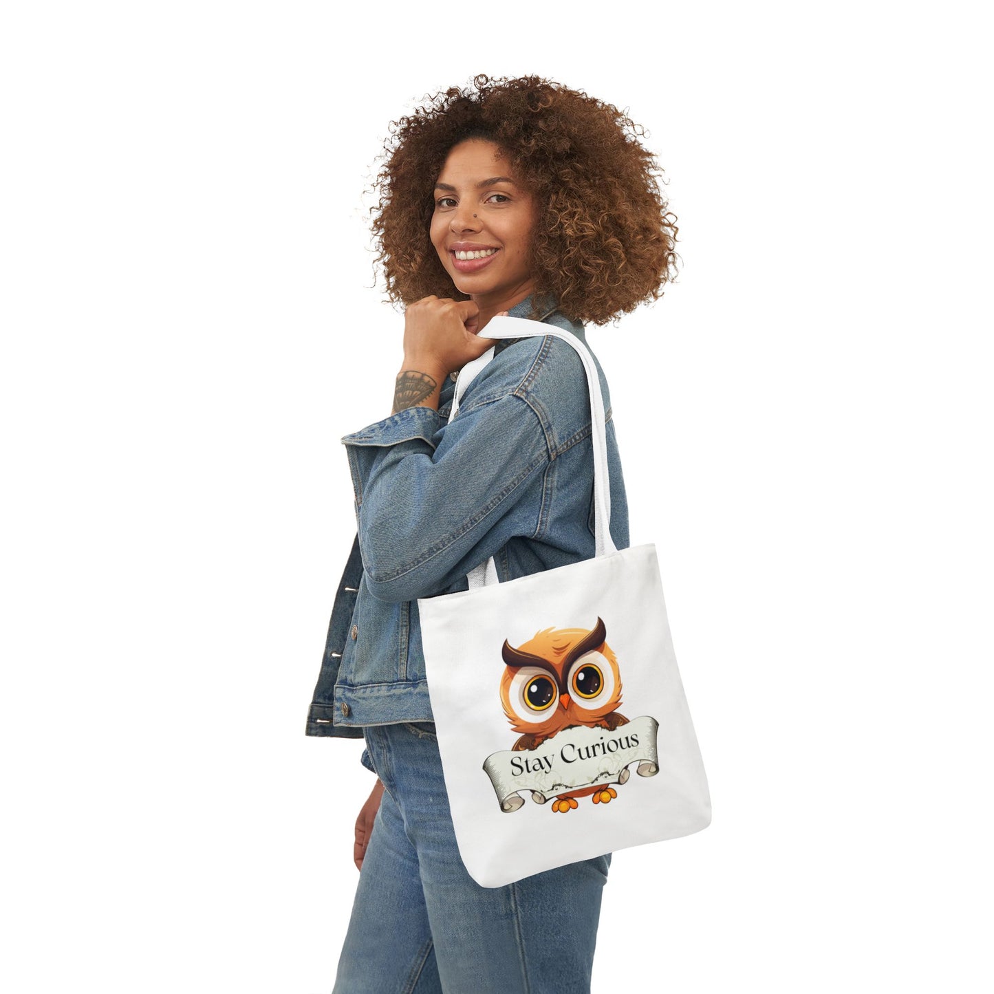 Stay Curious Tote Bag - Perfect for Book Lovers & Indie Authors