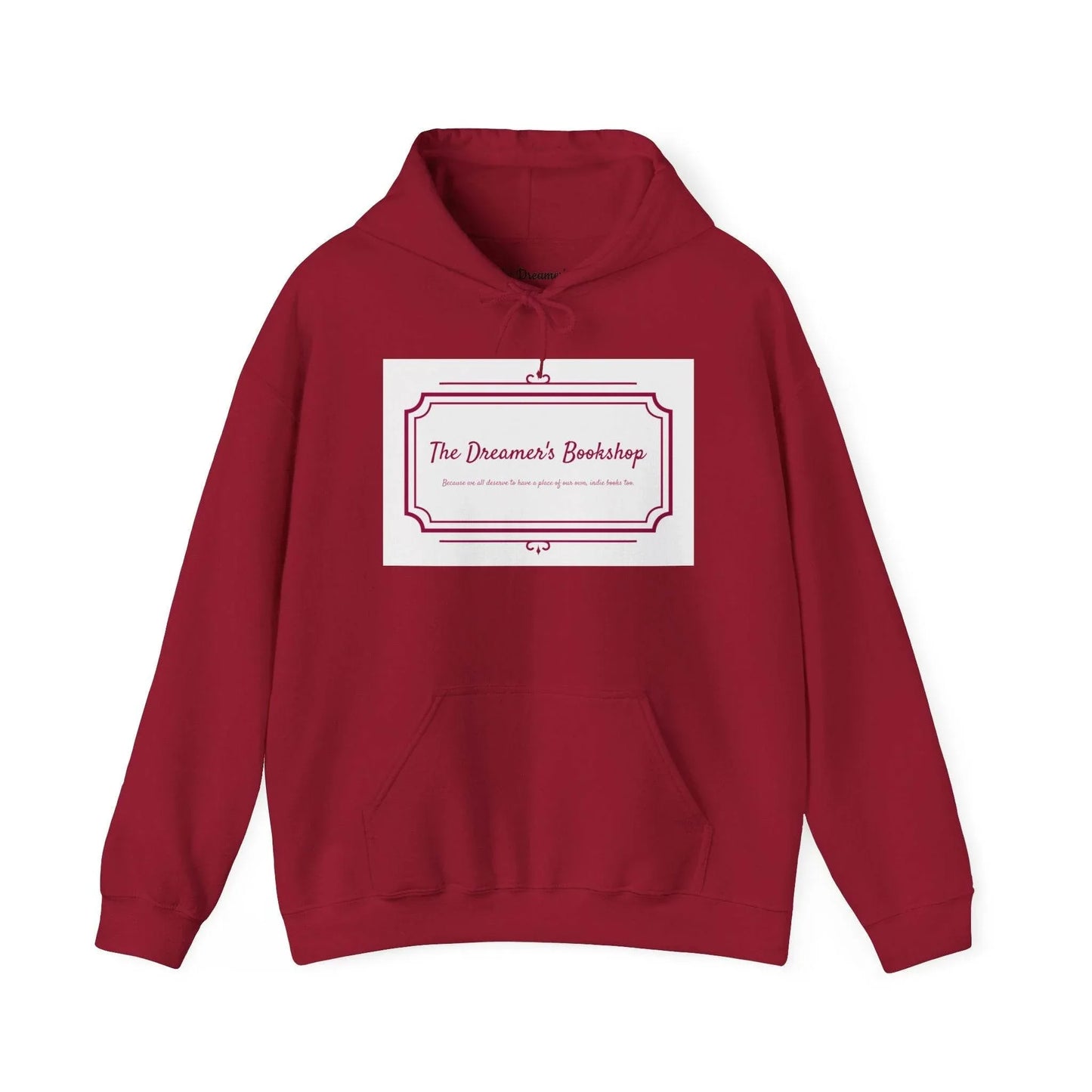 The Dreamer's Bookshop Unisex Hooded Sweatshirt - Cozy Literary Apparel - The Dreamer's Bookshop.