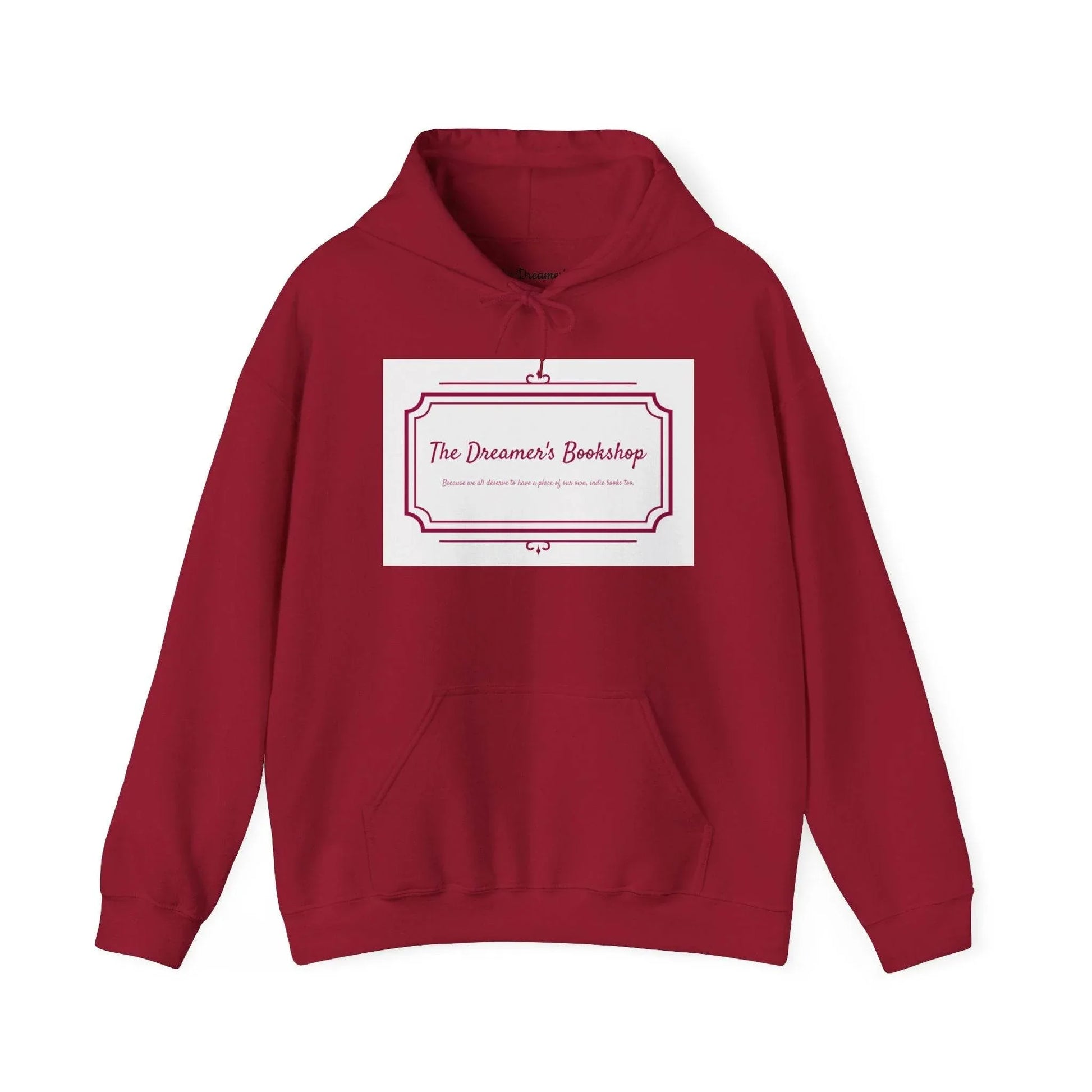 The Dreamer's Bookshop Unisex Hooded Sweatshirt - Cozy Literary Apparel - The Dreamer's Bookshop.