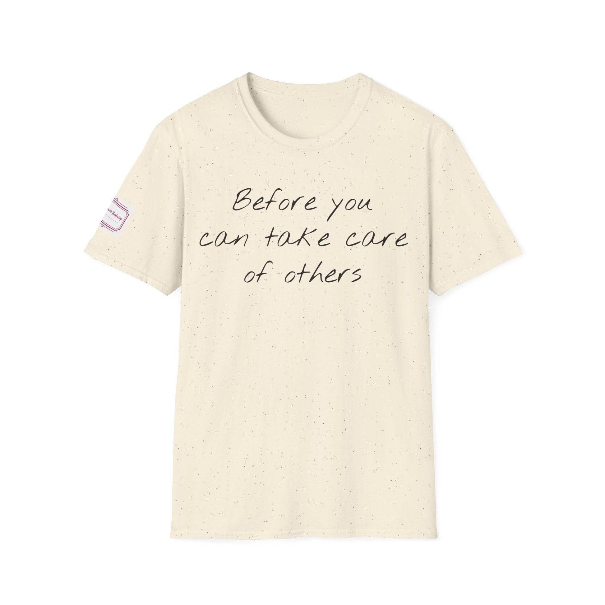 Unisex Softstyle T-Shirt - Take Care Design for Book Lovers - The Dreamer's Bookshop.