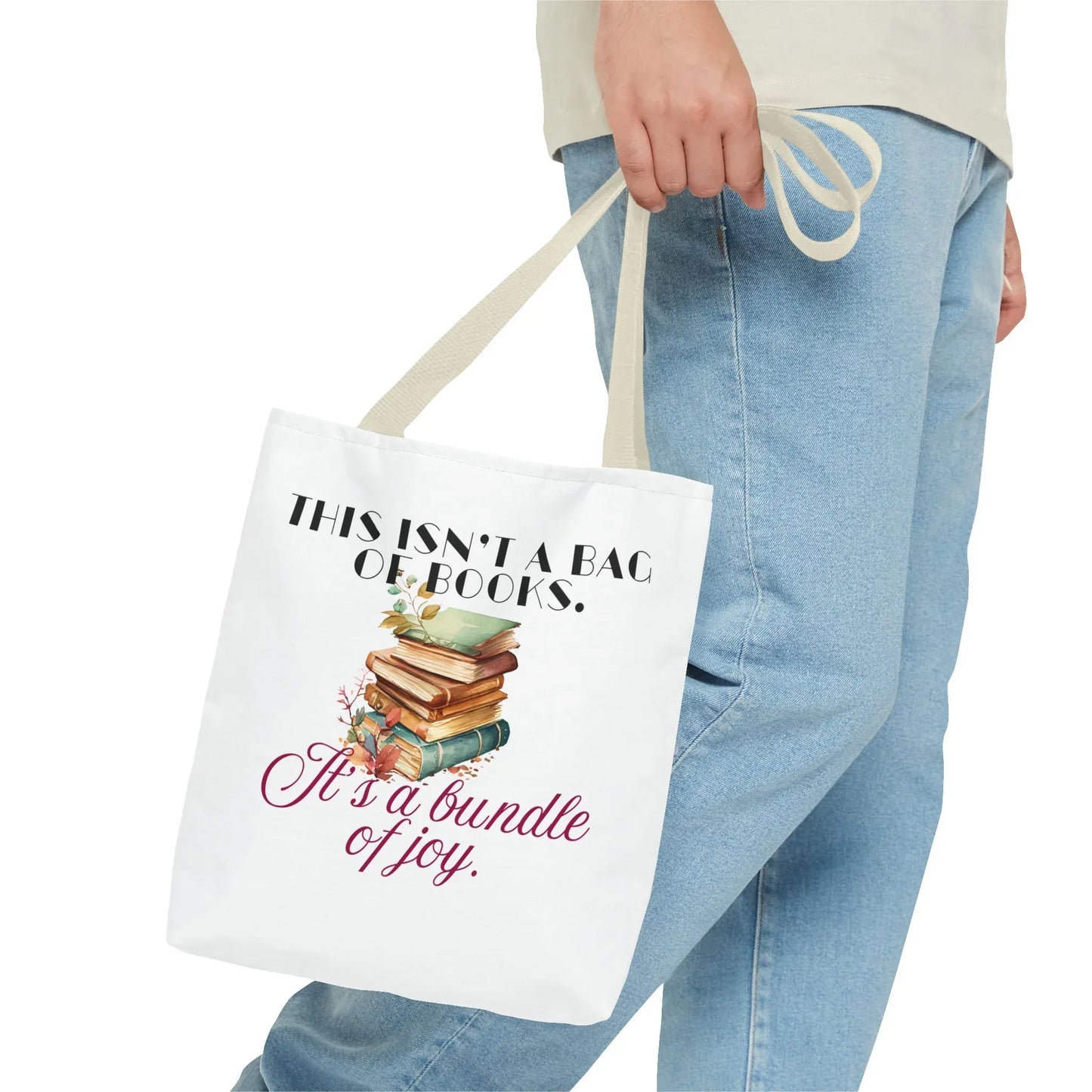 This isn't a Bag of Books - Tote Bag - Cozy Autumn Design - The Dreamer's Bookshop.