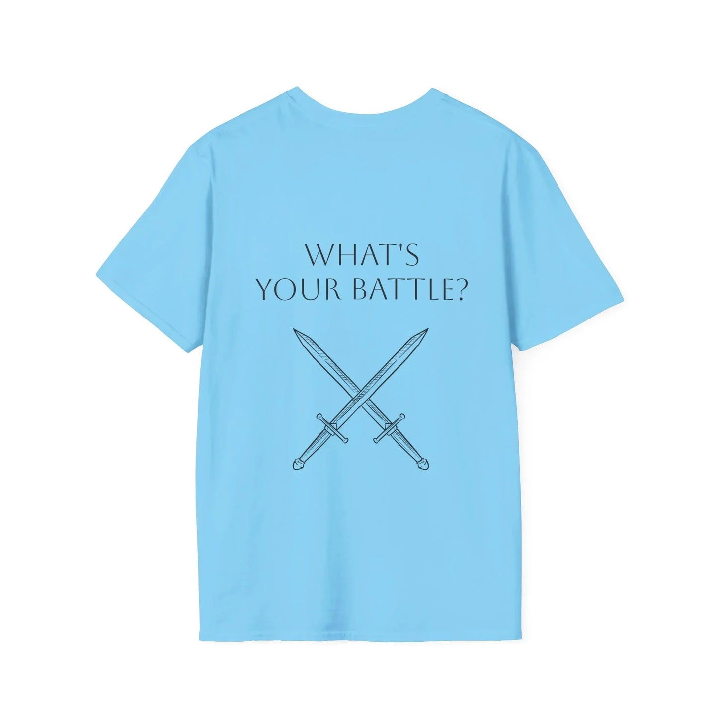 Anxiety Warrior Unisex Softstyle T-Shirt - Embrace Your Battles - The Dreamer's Bookshop.