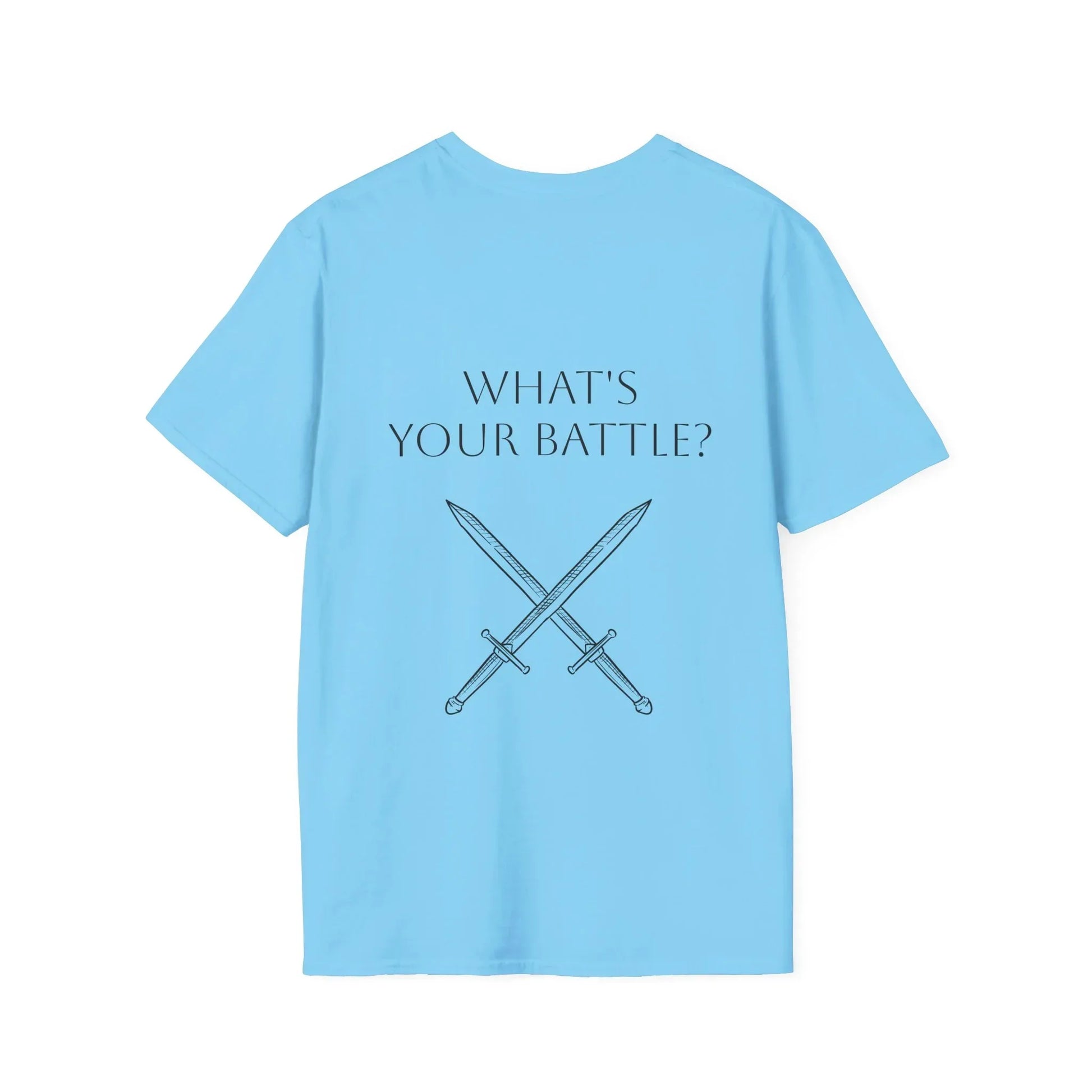 Anxiety Warrior Unisex Softstyle T-Shirt - Embrace Your Battles - The Dreamer's Bookshop.