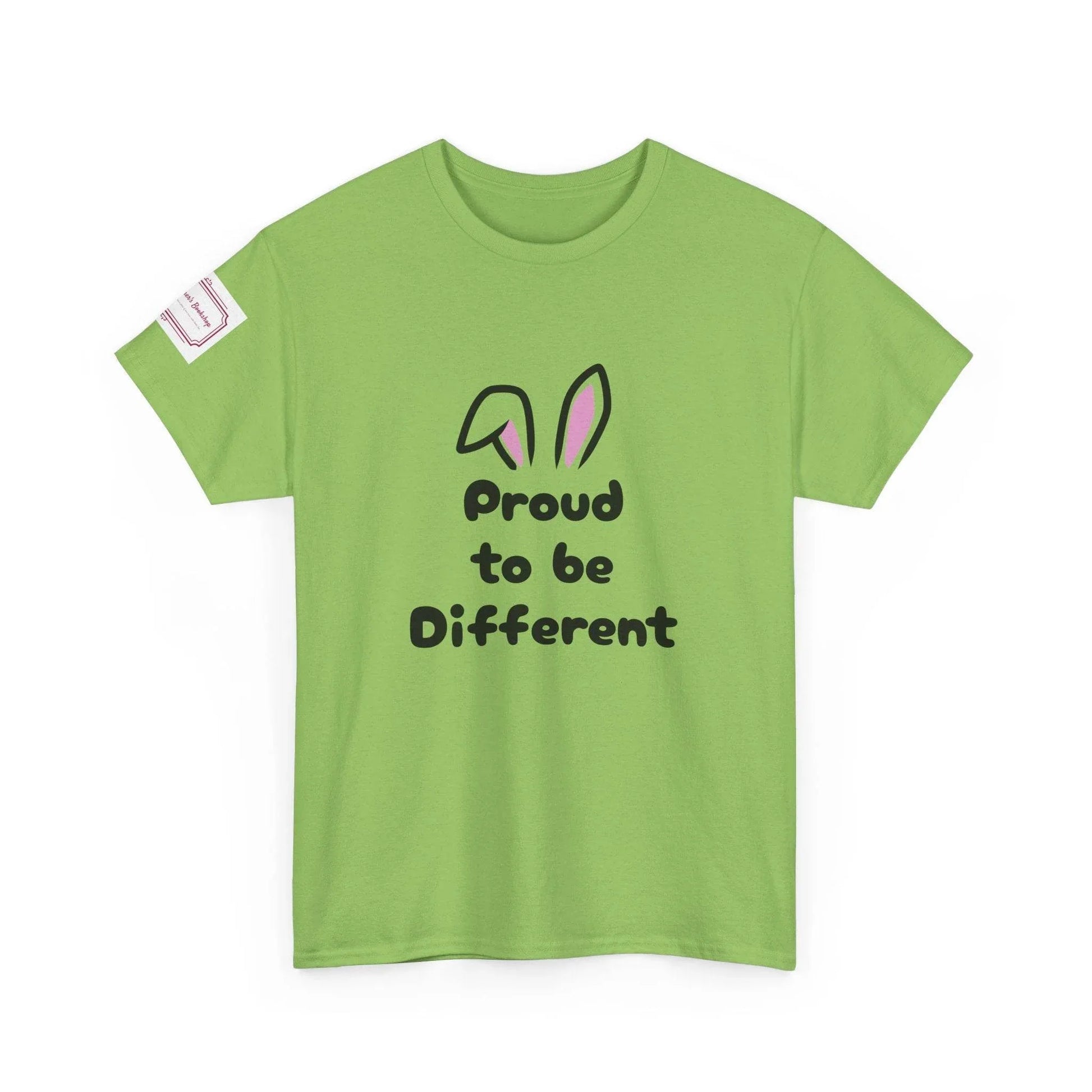 Proud to Be Different Unisex Heavy Cotton Tee – Celebrate Uniqueness - The Dreamer's Bookshop.