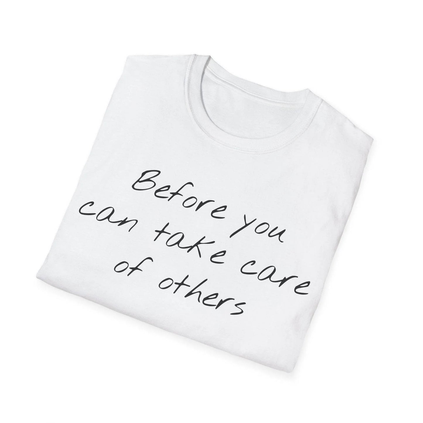 Unisex Softstyle T-Shirt - Take Care Design for Book Lovers - The Dreamer's Bookshop.