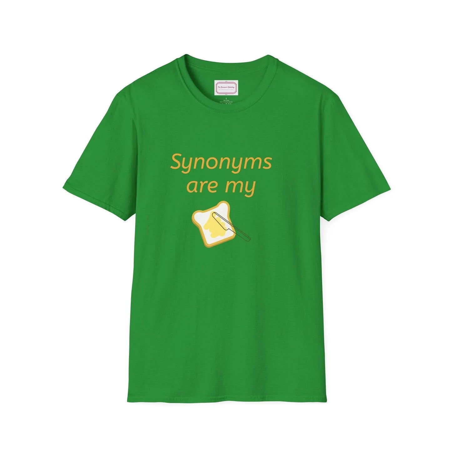 Synonyms Are My Jam Unisex Softstyle T-Shirt - Perfect Gift for Word Lovers - The Dreamer's Bookshop.