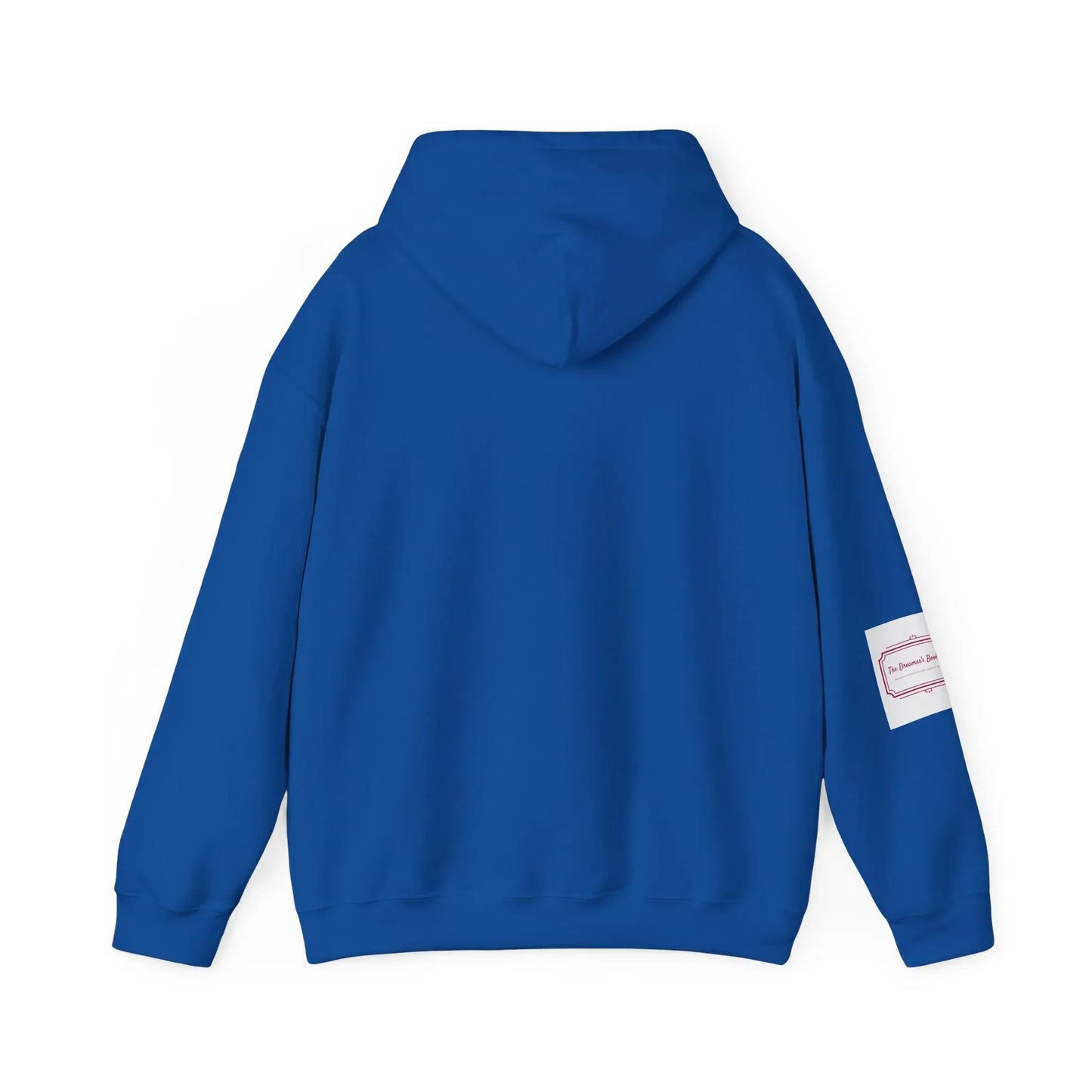 Christmas Book Tree Unisex Hooded Sweatshirt - Cozy Literary Apparel - The Dreamer's Bookshop.