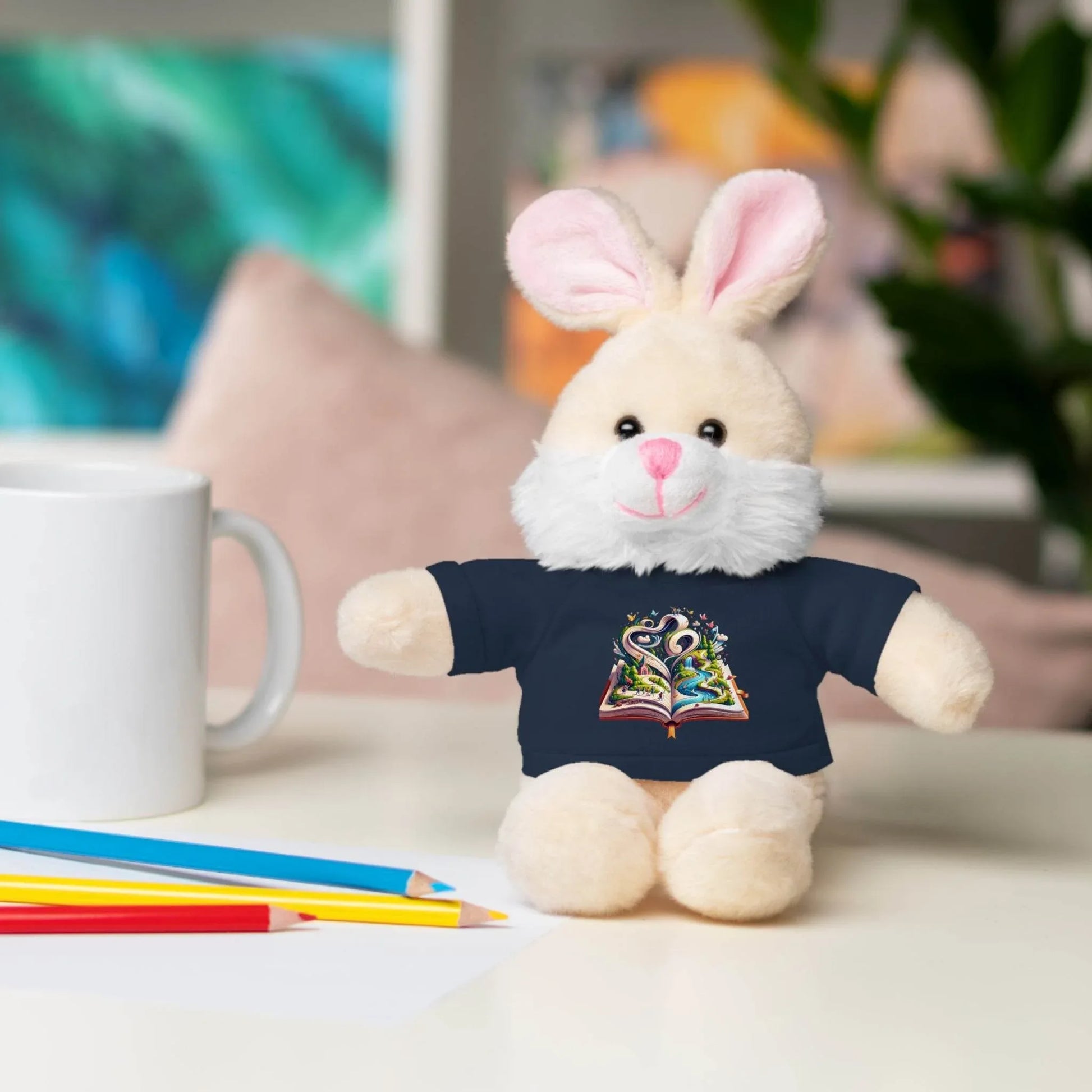 Personalized Stuffed Animal with Tee - Perfect Gift for Kids and Baby Showers - The Dreamer's Bookshop.