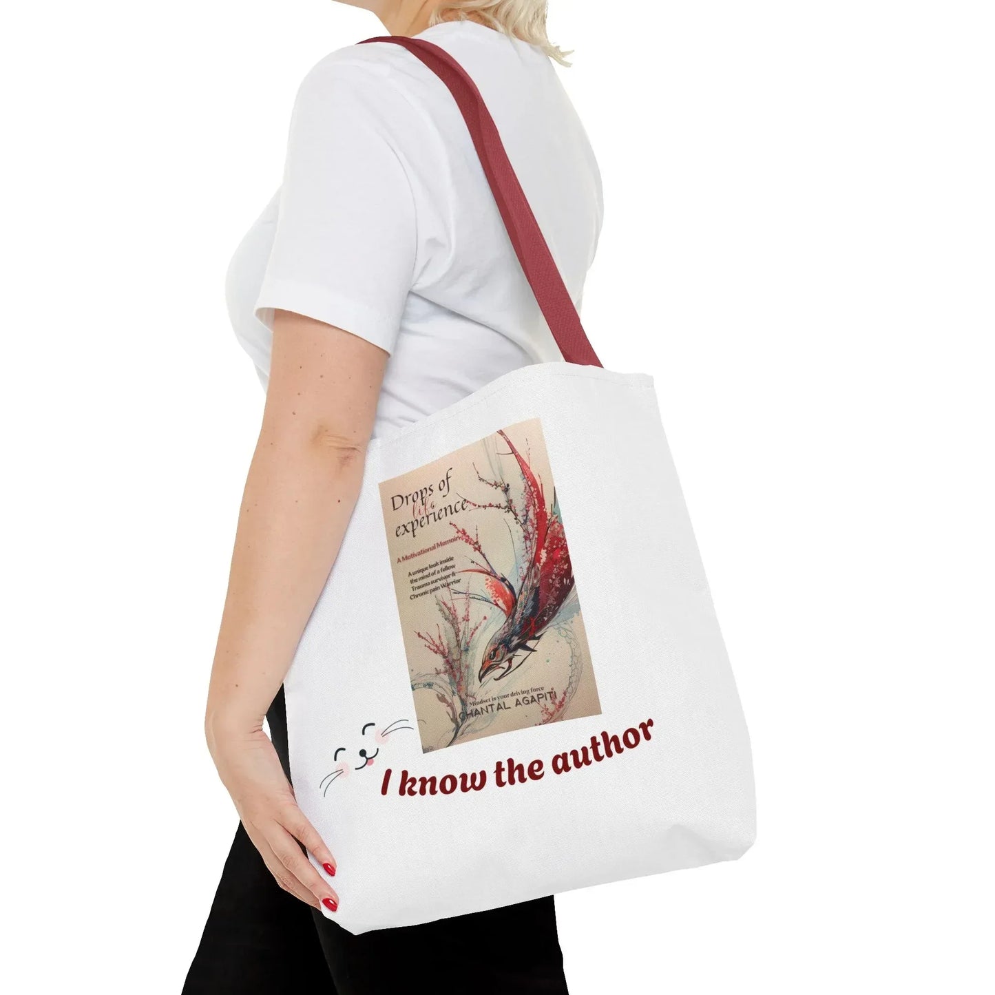 I Know the Author Tote Bag - Cozy Book lovers Design - The Dreamer's Bookshop.