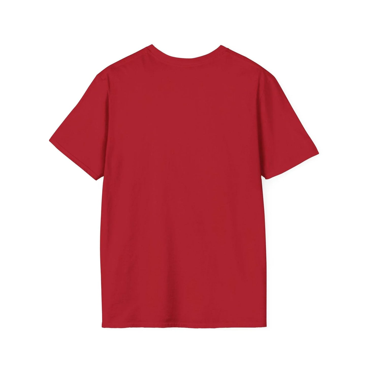 Be Happy Stay Positive Unisex Softstyle T-Shirt - Cheerful Heart Design - The Dreamer's Bookshop.
