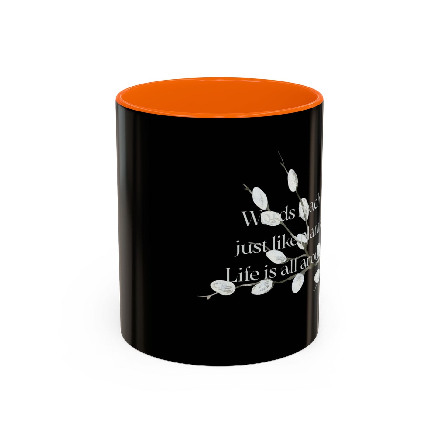 Words Reach Out - Coffee Mug - Gift for Book Lovers