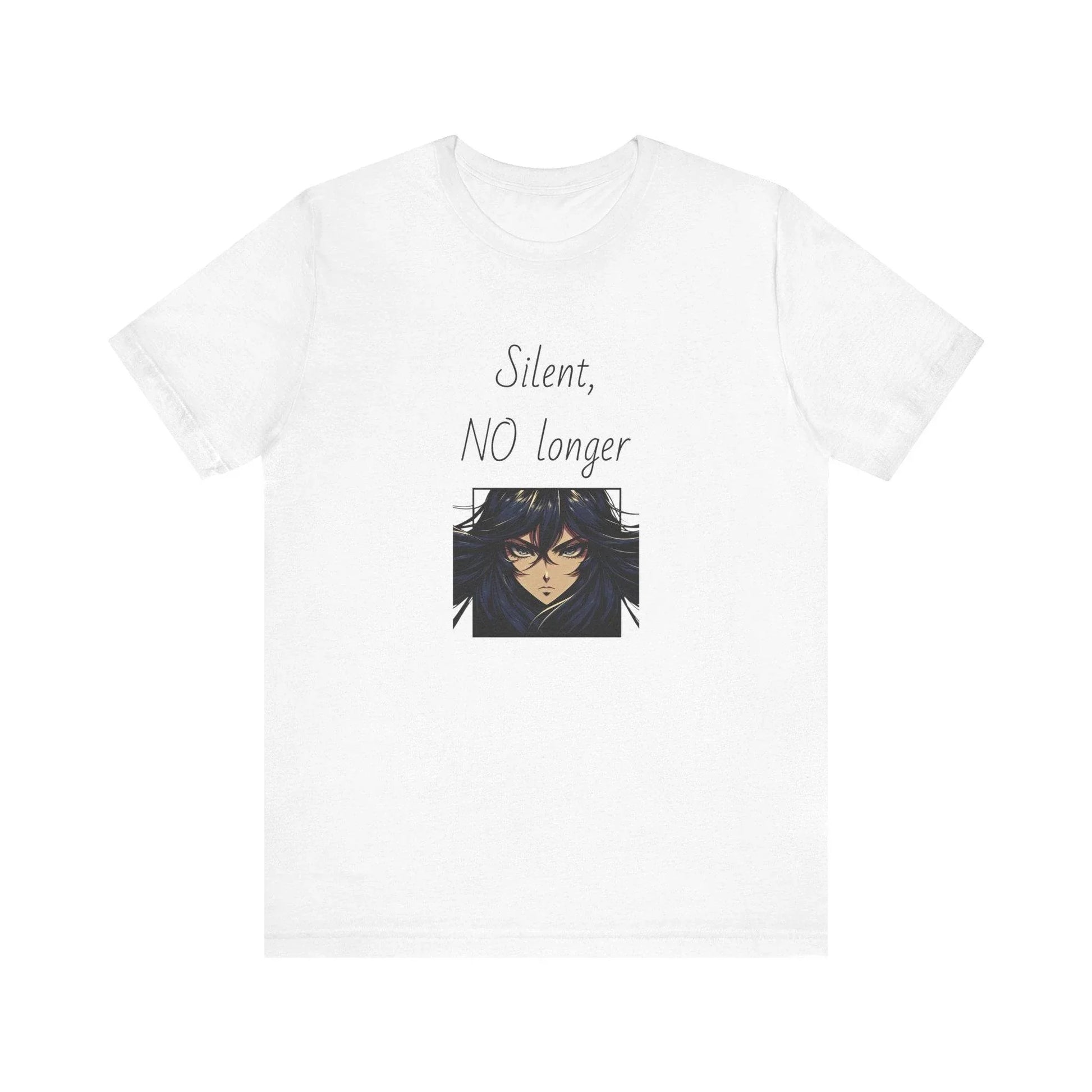 Silent, NO longer Inspirational T-Shirt | Unisex Short Sleeve Tee - The Dreamer's Bookshop.