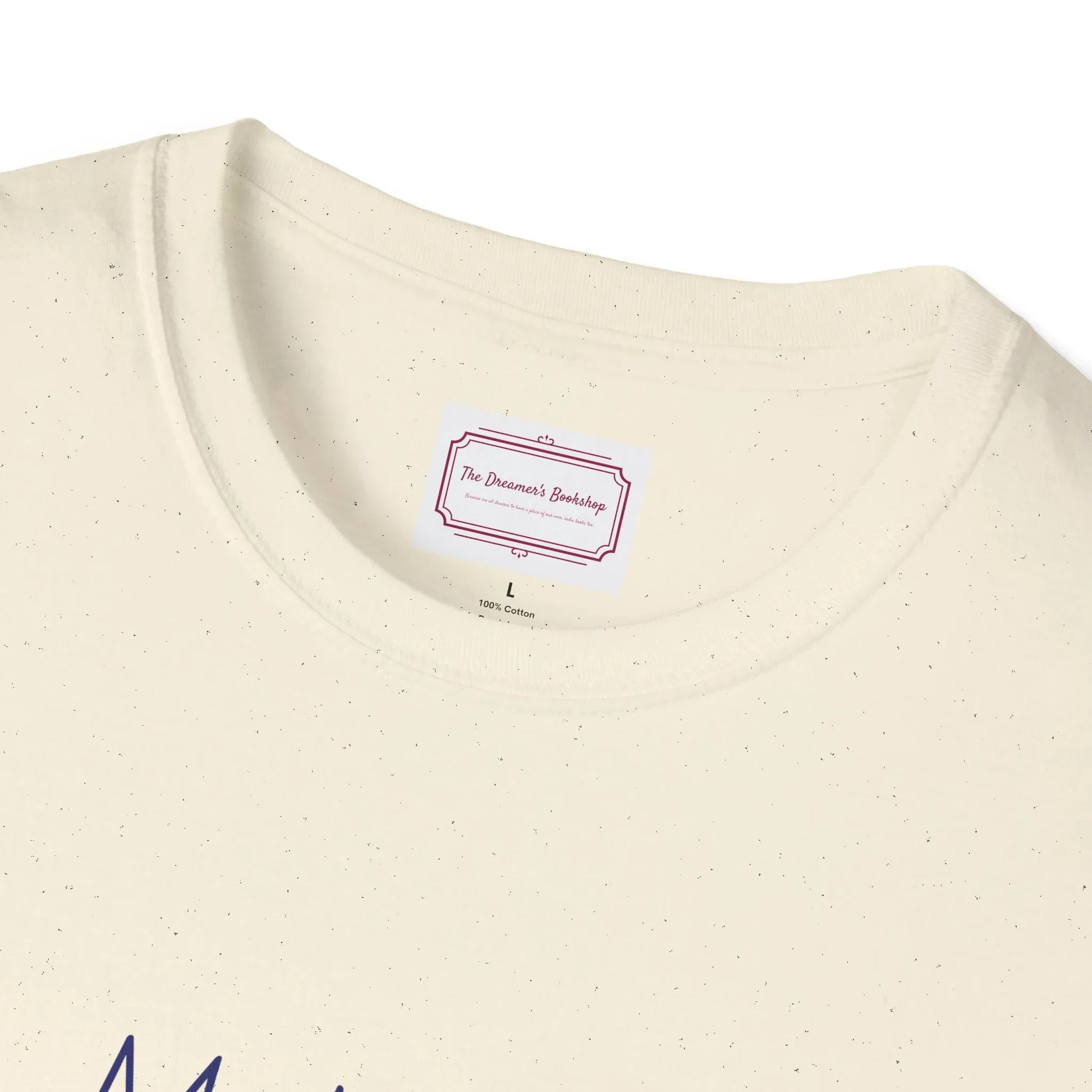 Motivational Unisex Softstyle T-Shirt - "Make Life More Positive" - The Dreamer's Bookshop.