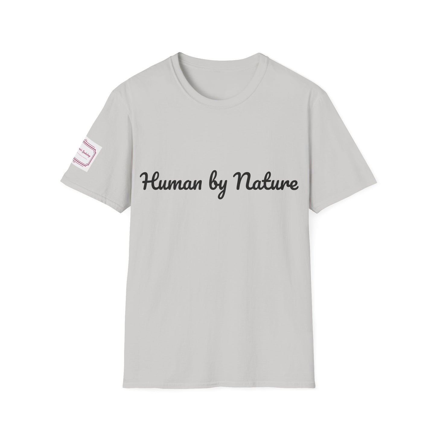 Unisex Softstyle T-Shirt - Poetical "Human by Nature" Bookaddict