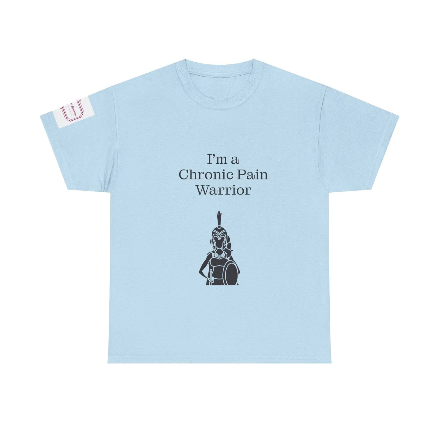 Chronic Pain Warrior Unisex Heavy Cotton Tee - Empowering Apparel for Health Awareness - The Dreamer's Bookshop.