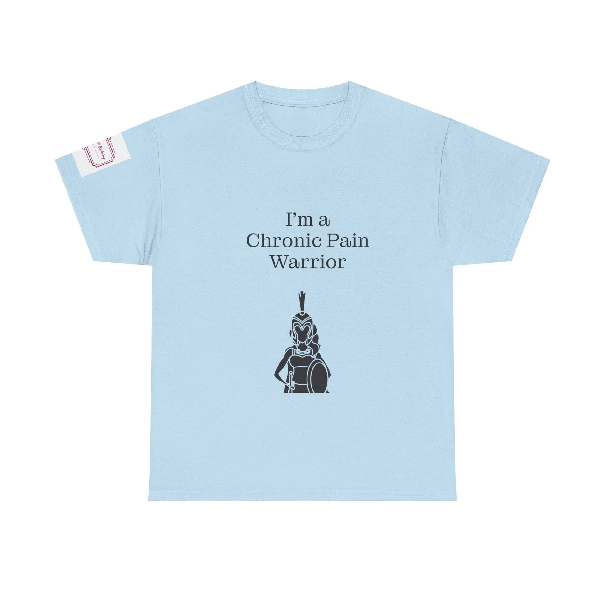 Chronic Pain Warrior Unisex Heavy Cotton Tee - Empowering Apparel for Health Awareness - The Dreamer's Bookshop.